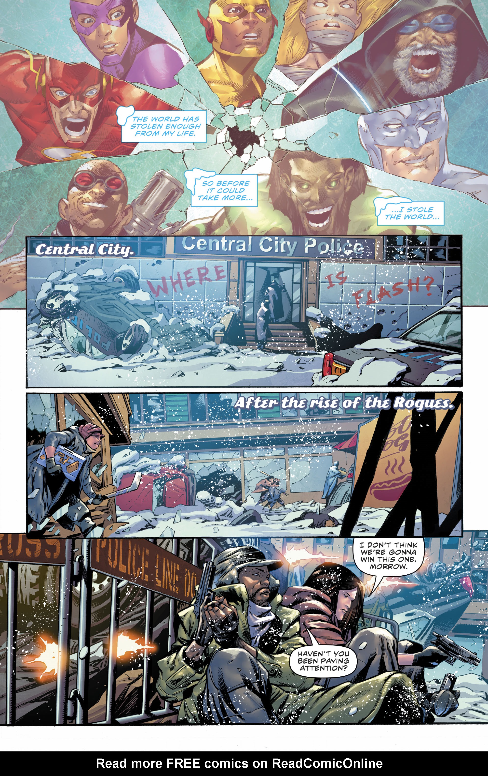 Read The Flash (2016) Manga Online