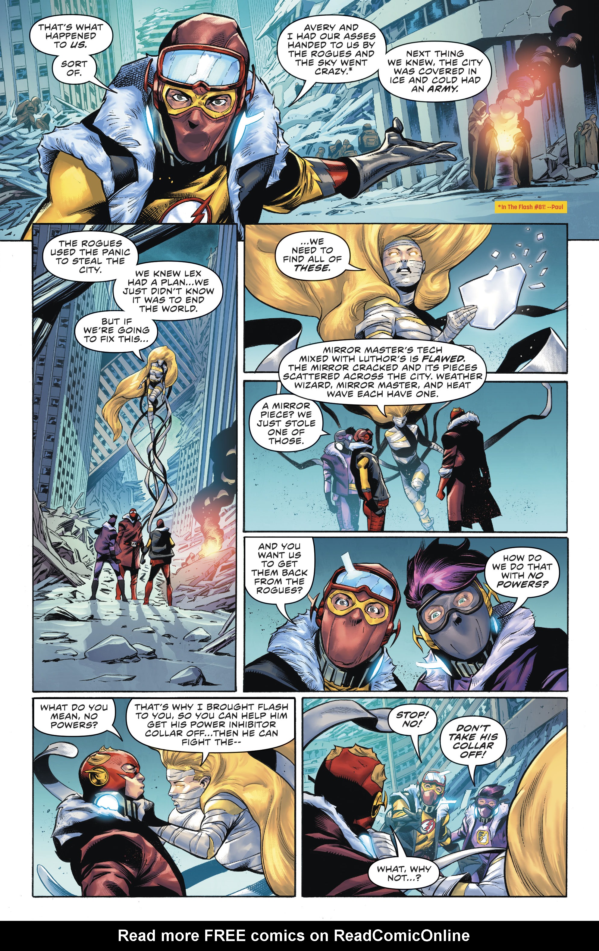 Read The Flash (2016) Manga Online