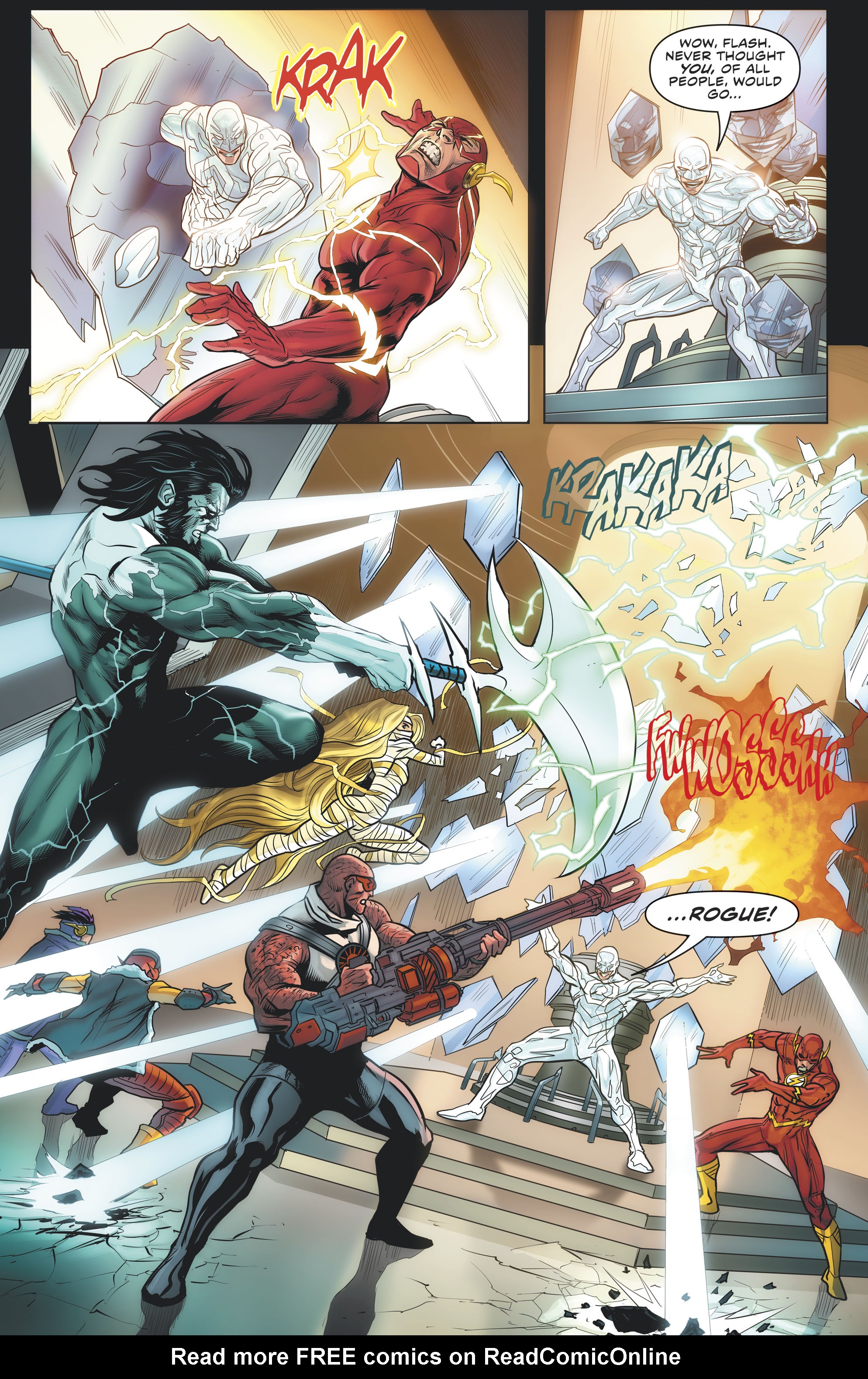 Read The Flash (2016) Manga Online