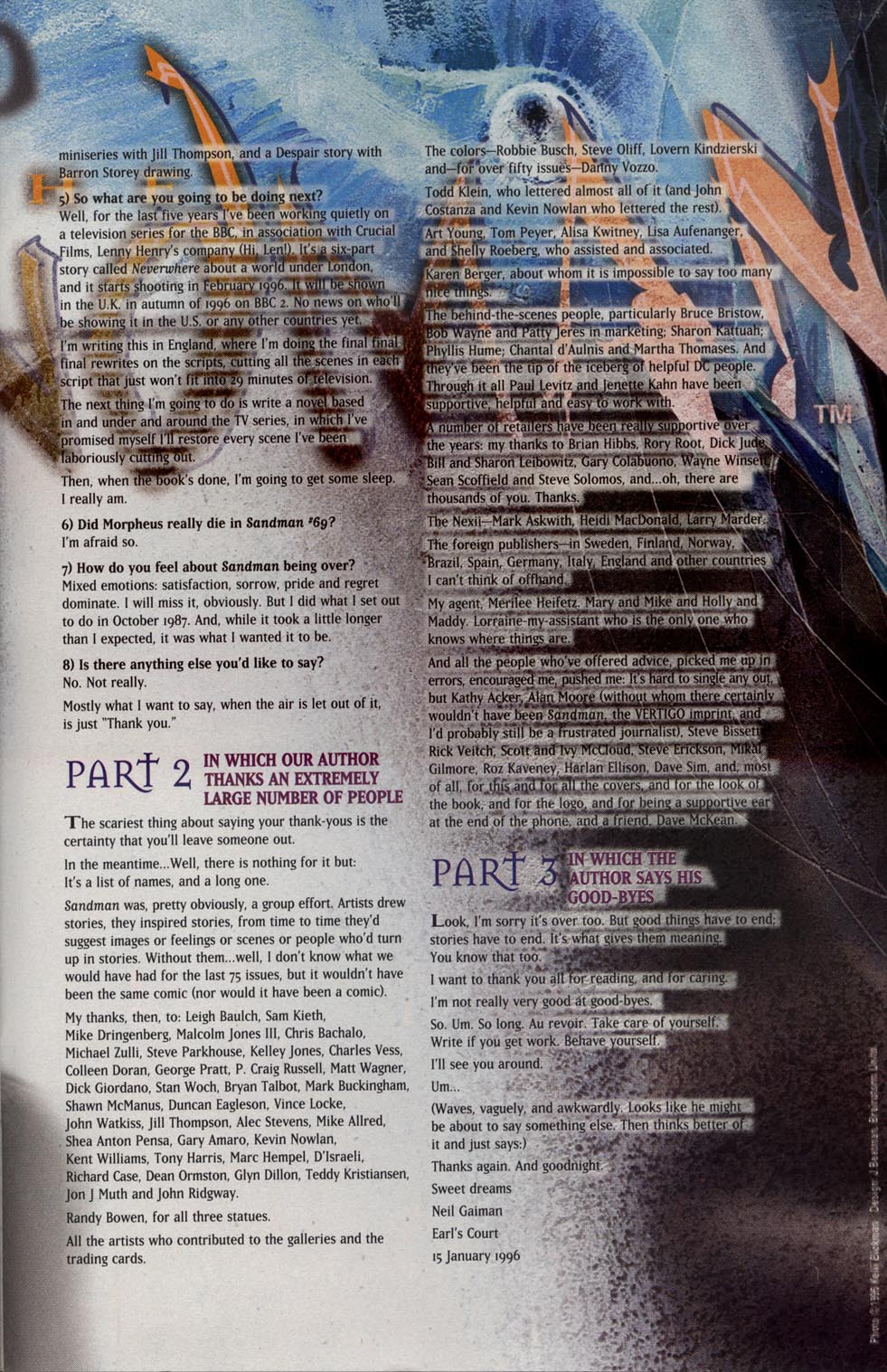 Read The Sandman (1989) Manga Online