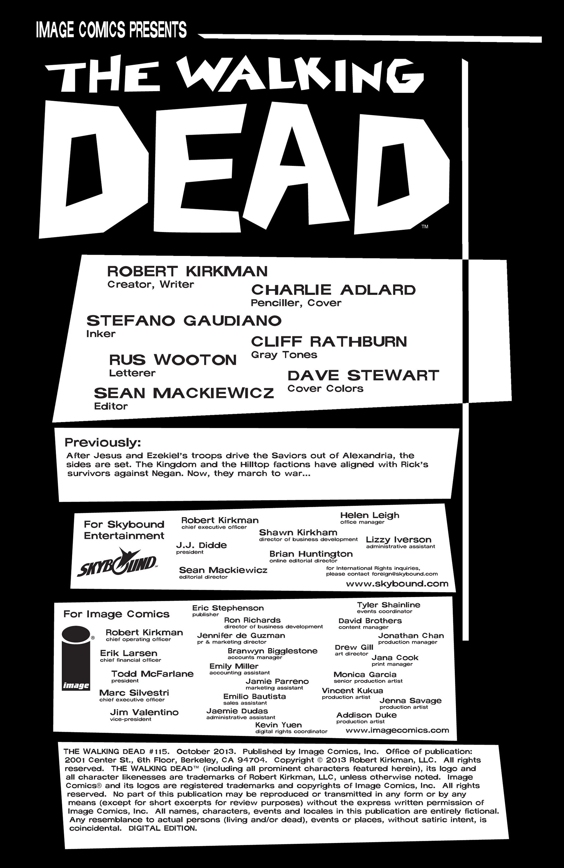 Read The Walking Dead (2003) Manga Online