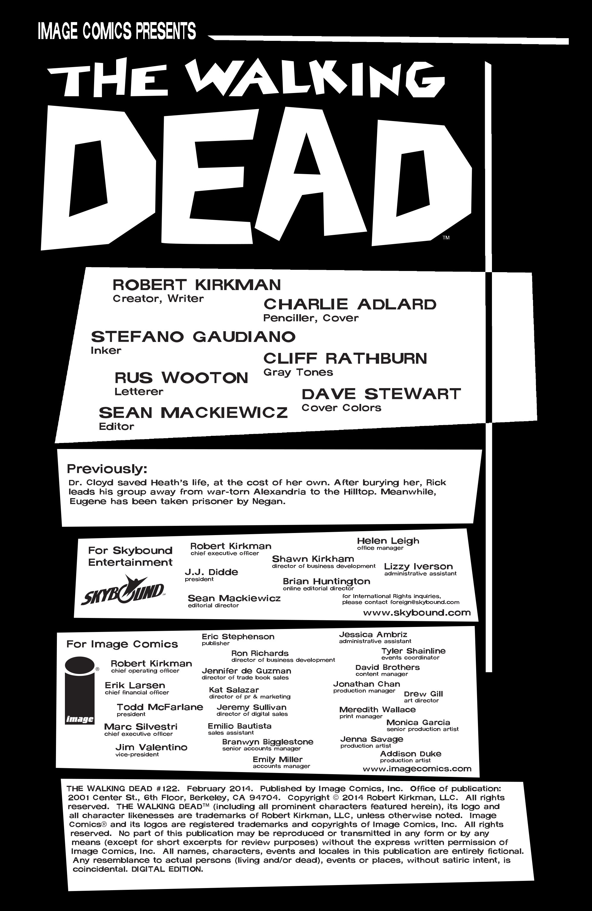 Read The Walking Dead (2003) Manga Online