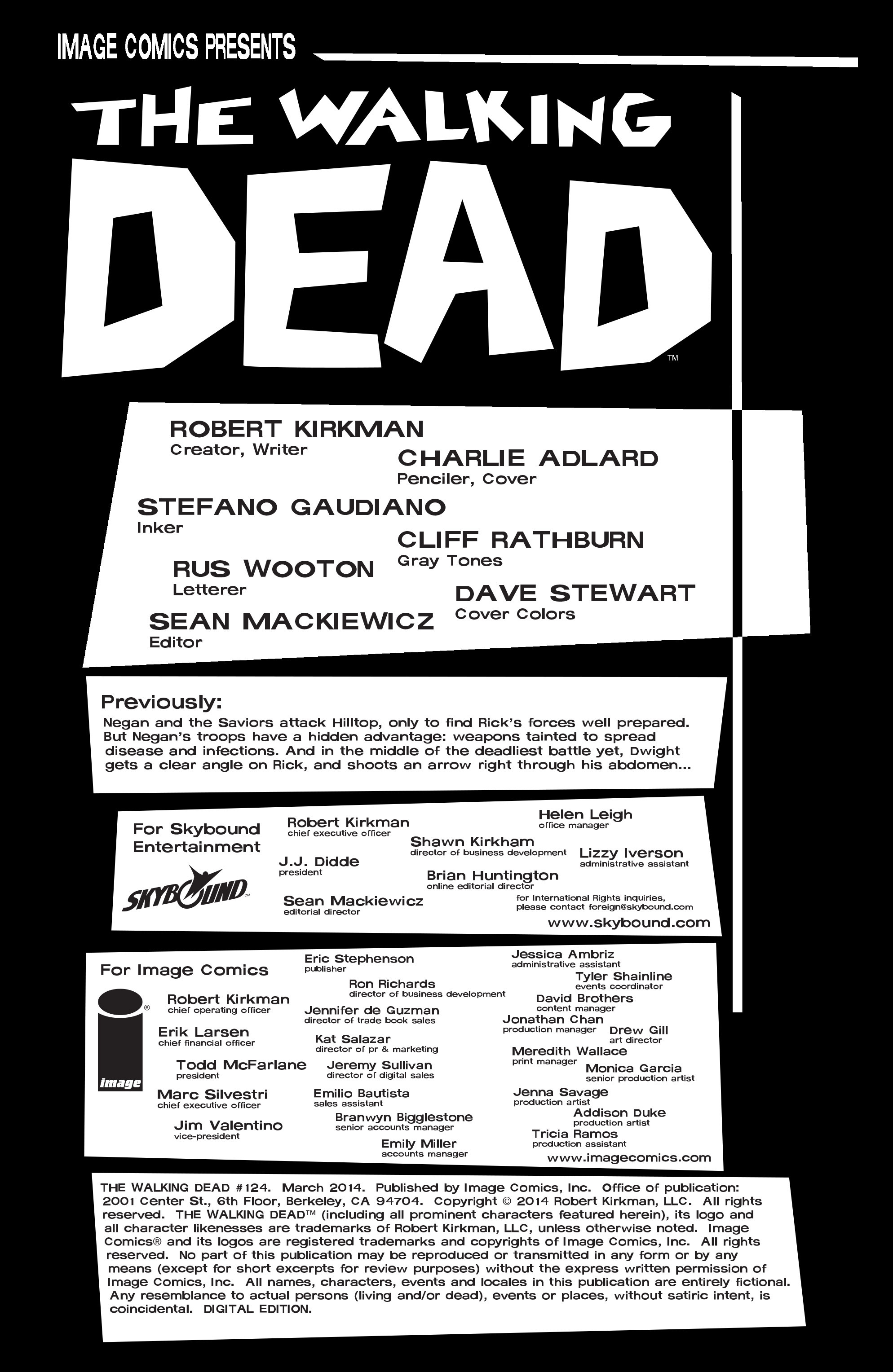 Read The Walking Dead (2003) Manga Online