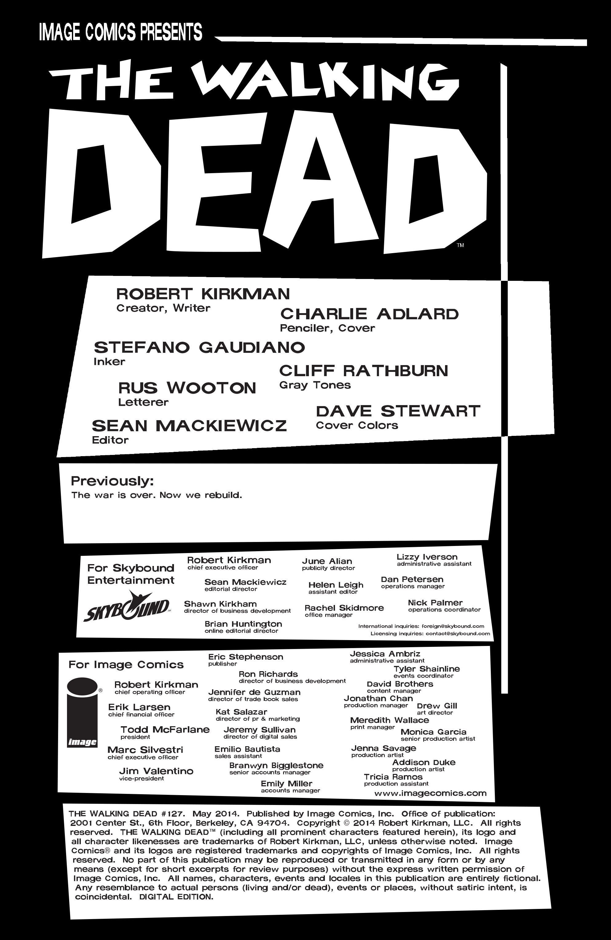 Read The Walking Dead (2003) Manga Online