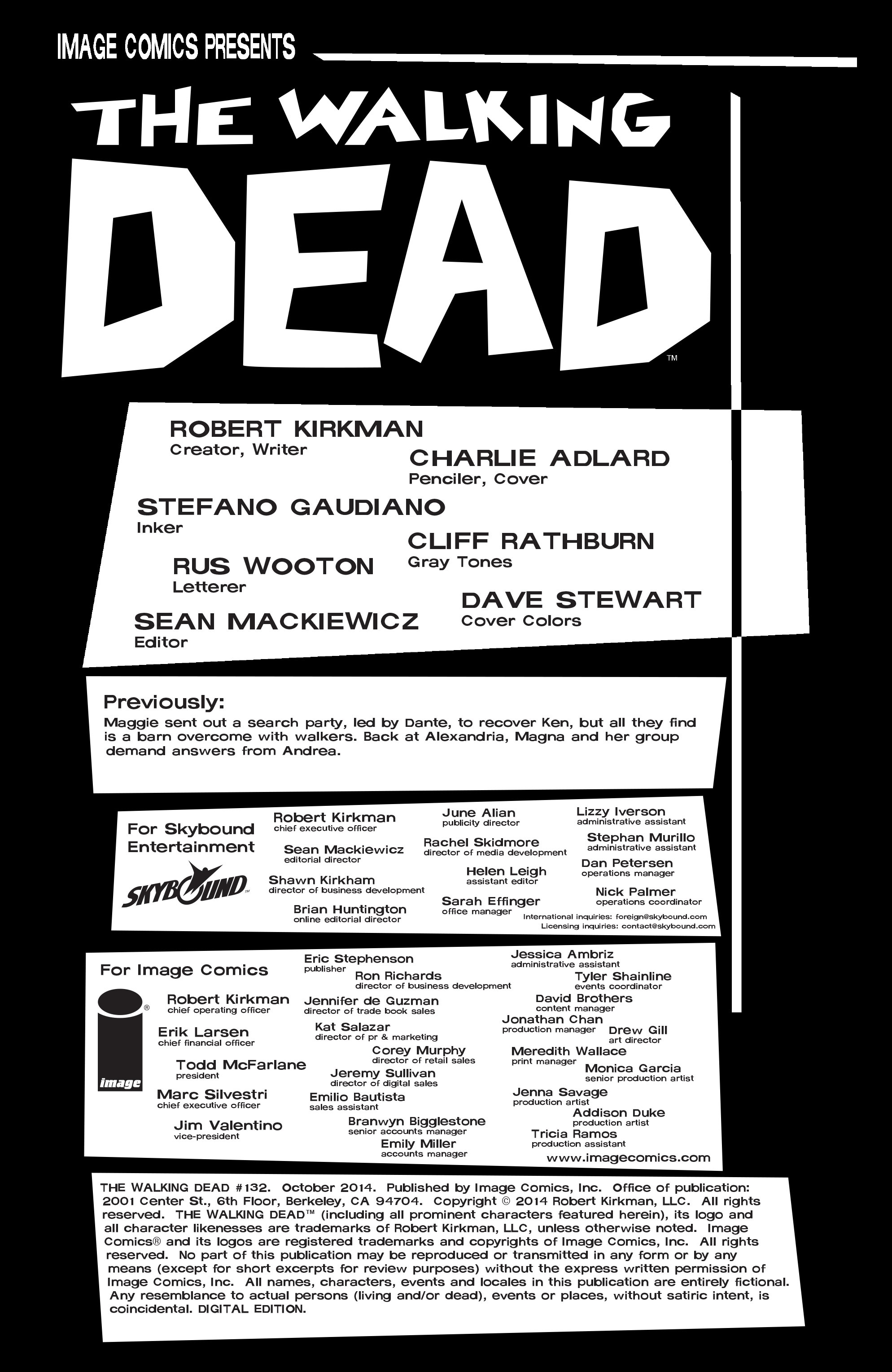 Read The Walking Dead (2003) Manga Online
