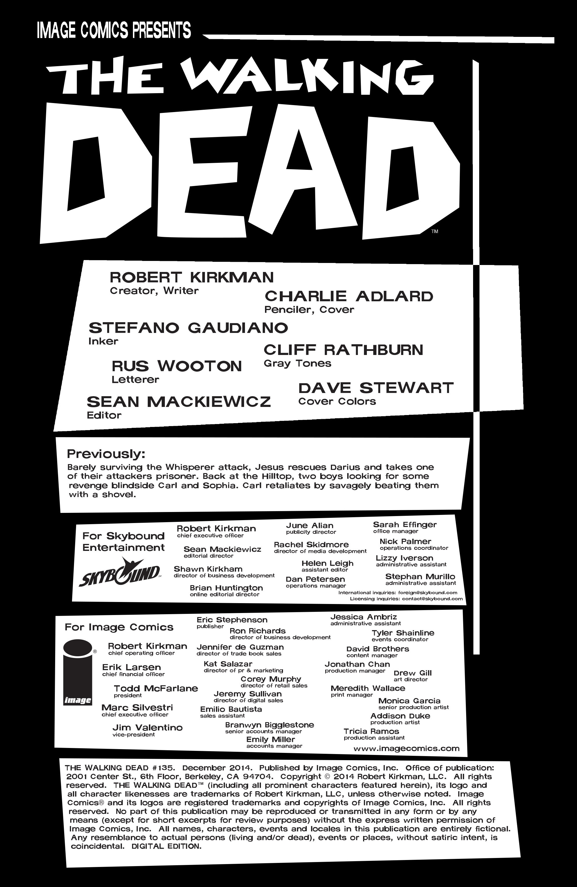 Read The Walking Dead (2003) Manga Online