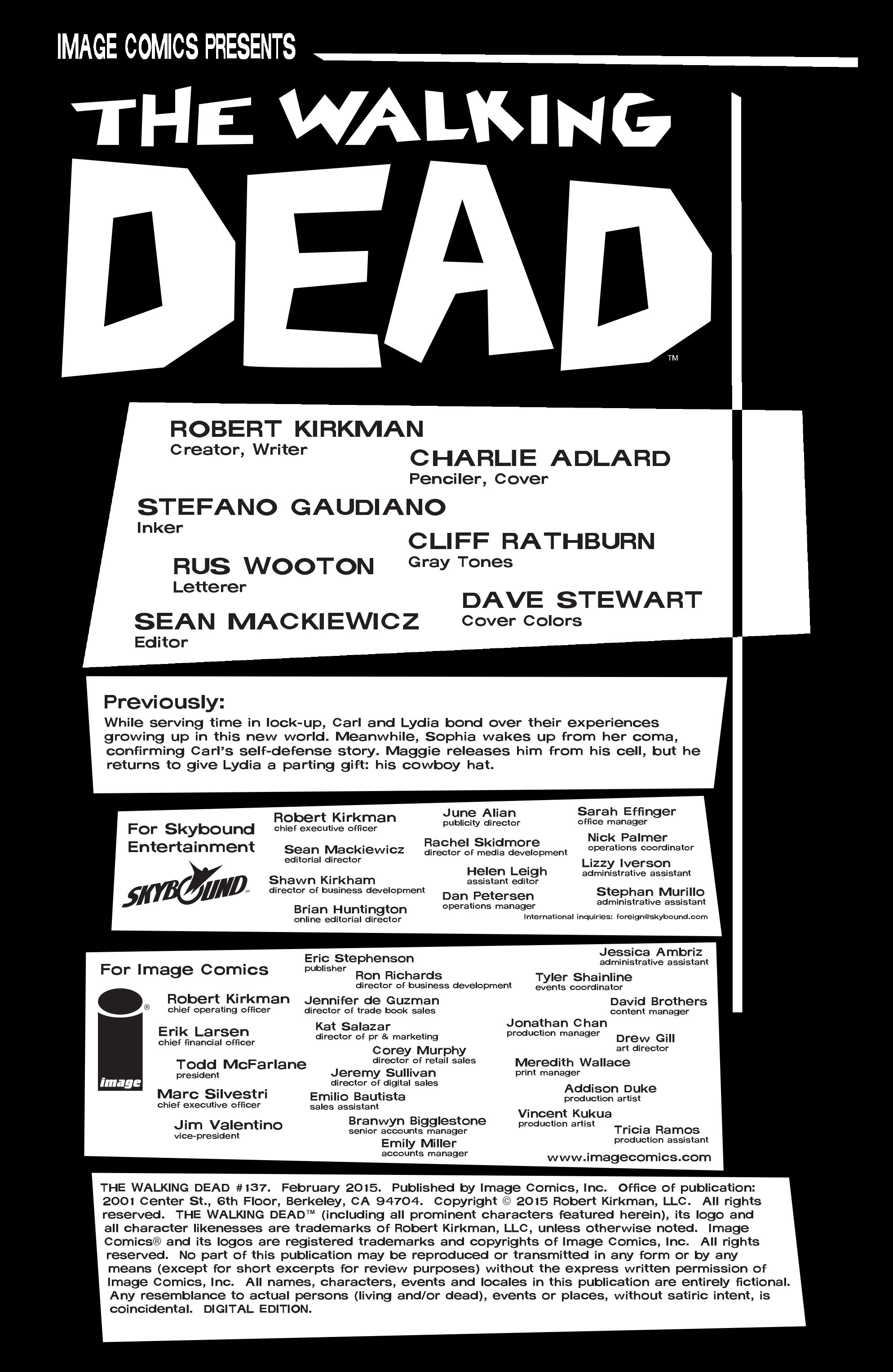 Read The Walking Dead (2003) Manga Online