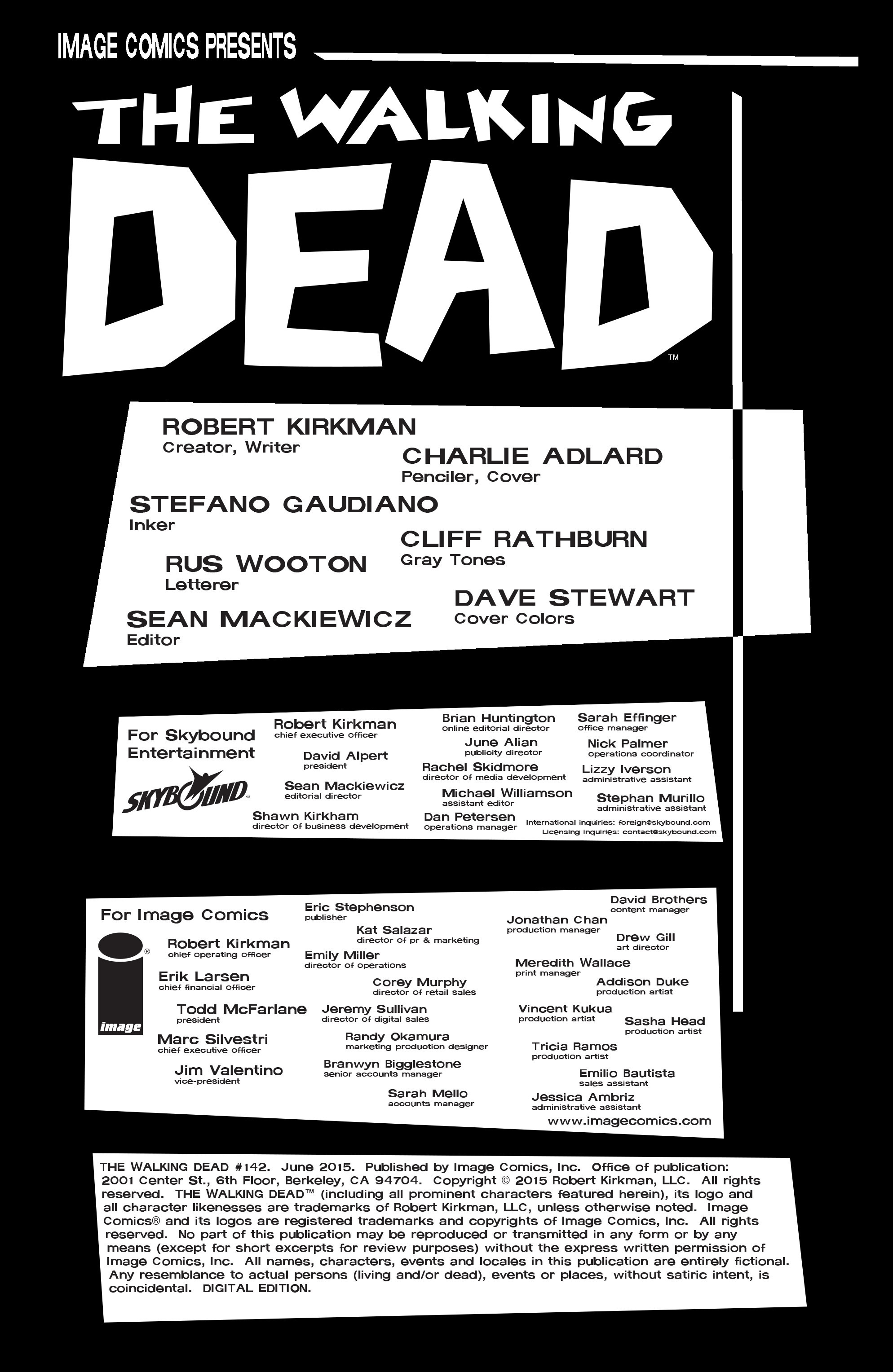 Read The Walking Dead (2003) Manga Online