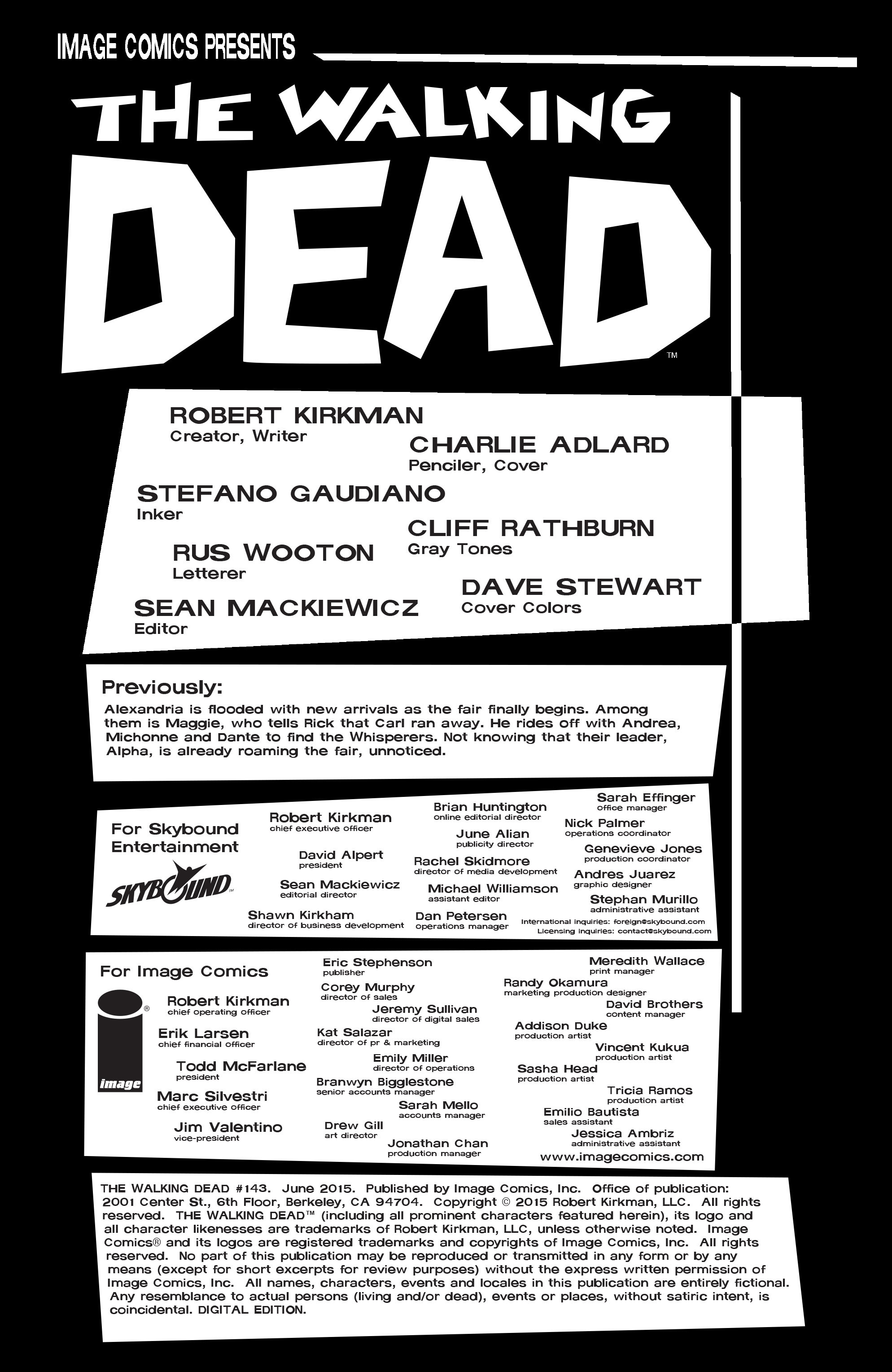 Read The Walking Dead (2003) Manga Online