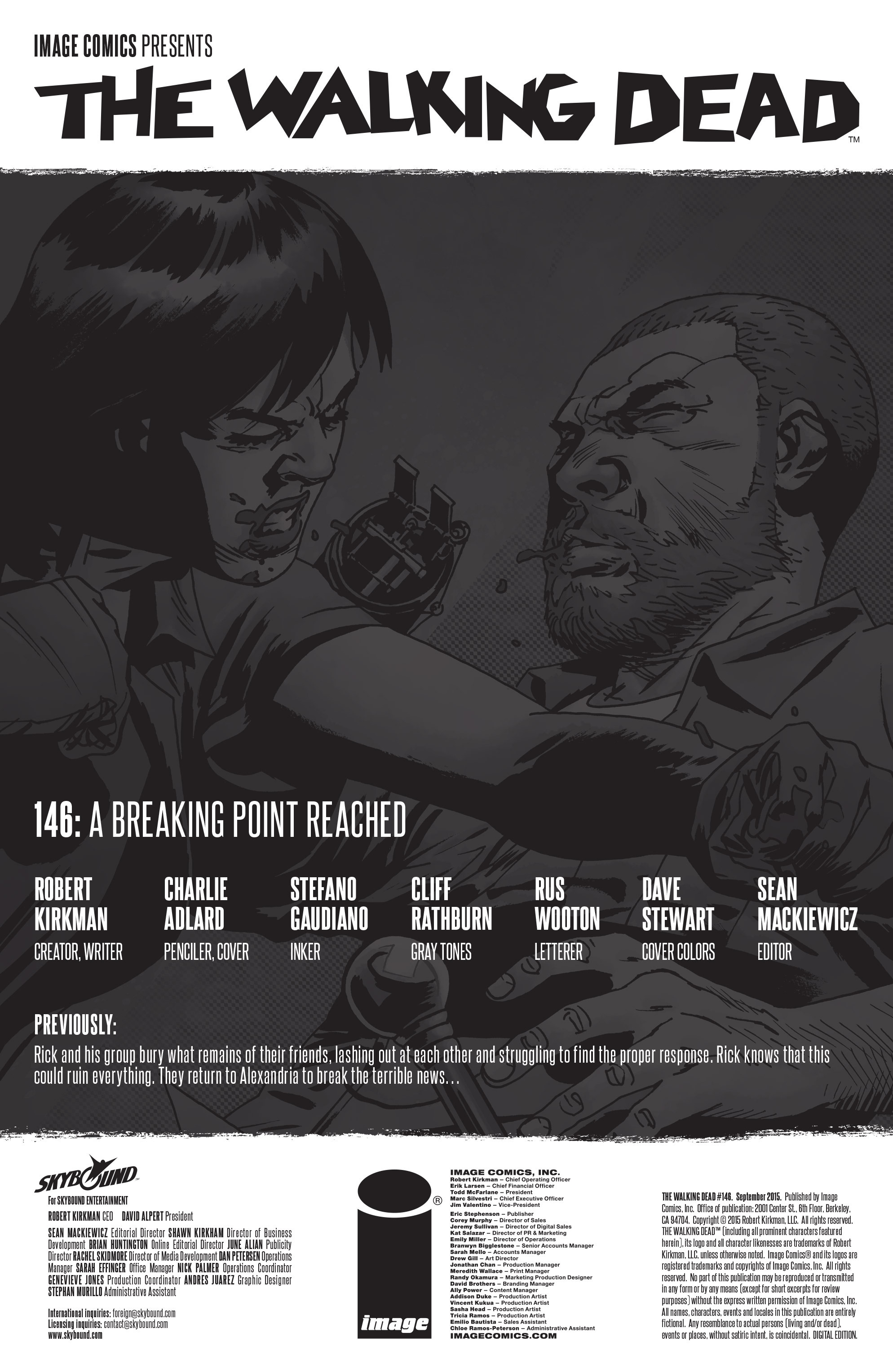 Read The Walking Dead (2003) Manga Online