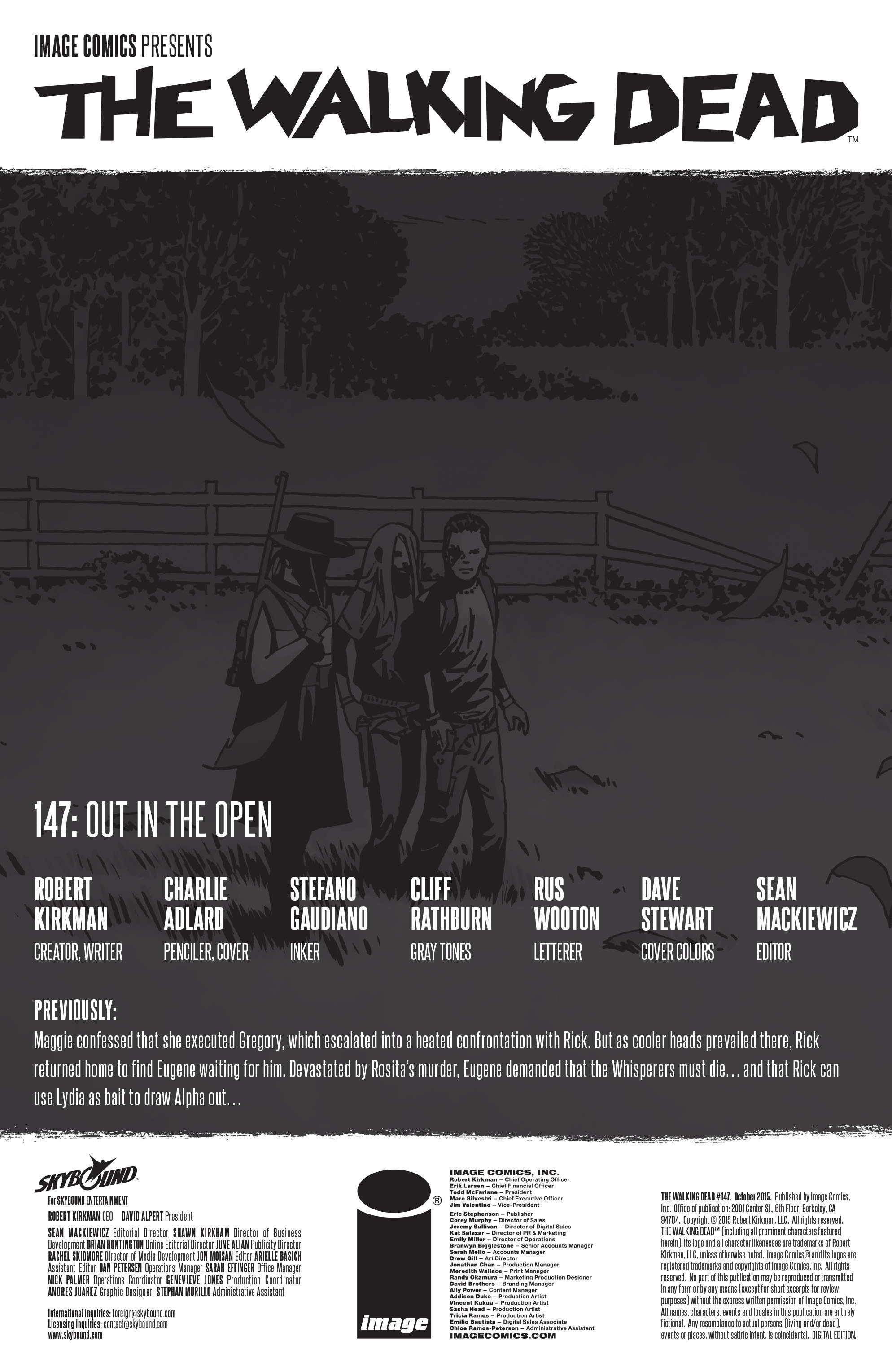 Read The Walking Dead (2003) Manga Online