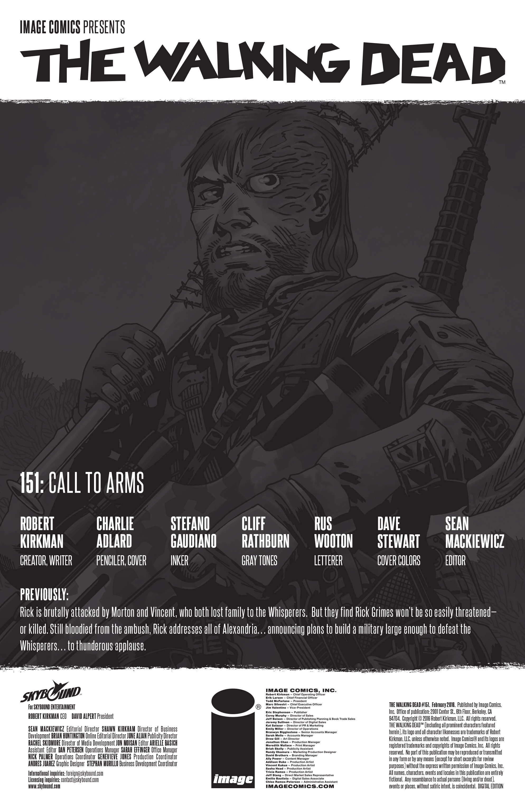 Read The Walking Dead (2003) Manga Online