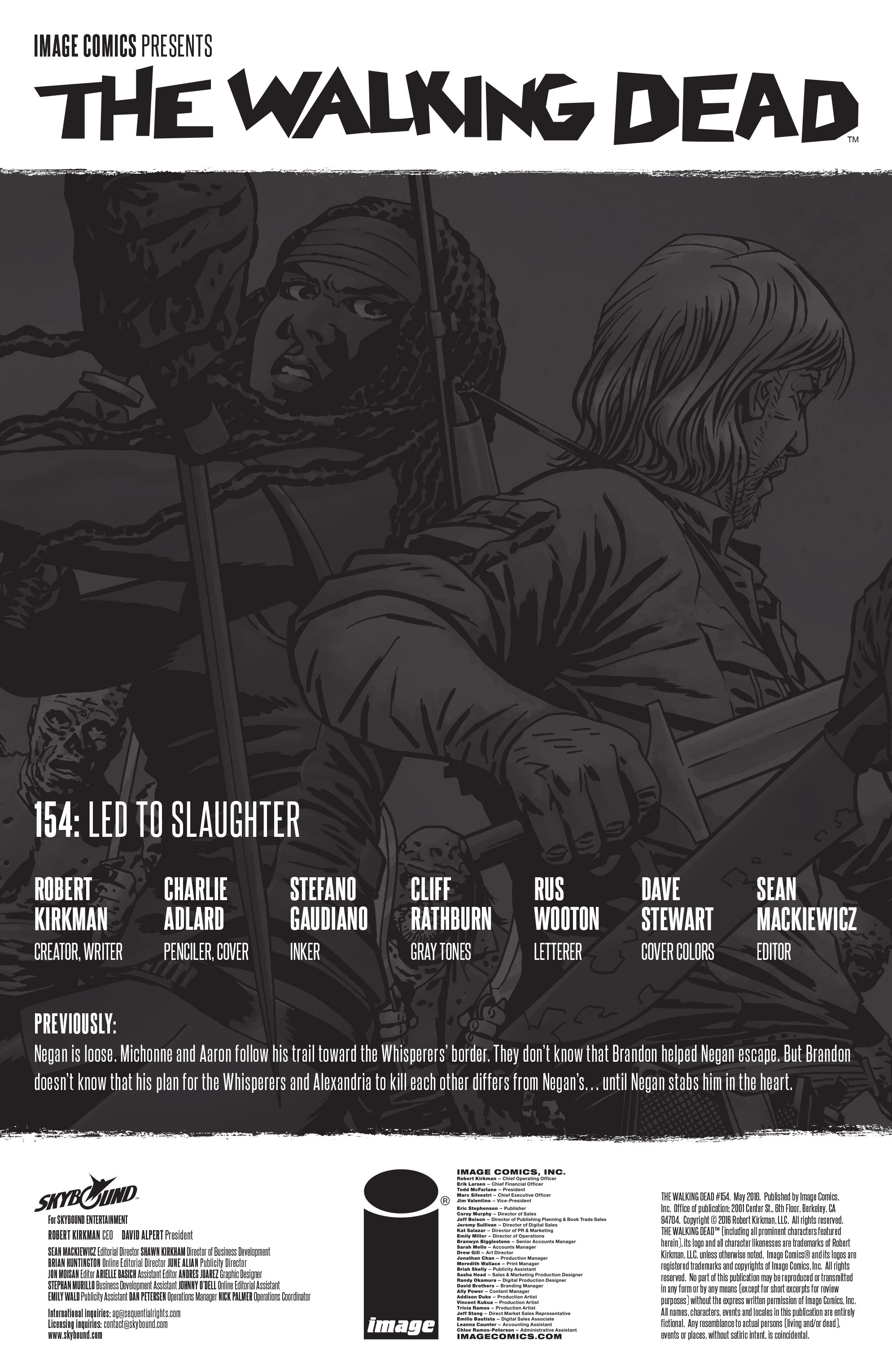Read The Walking Dead (2003) Manga Online