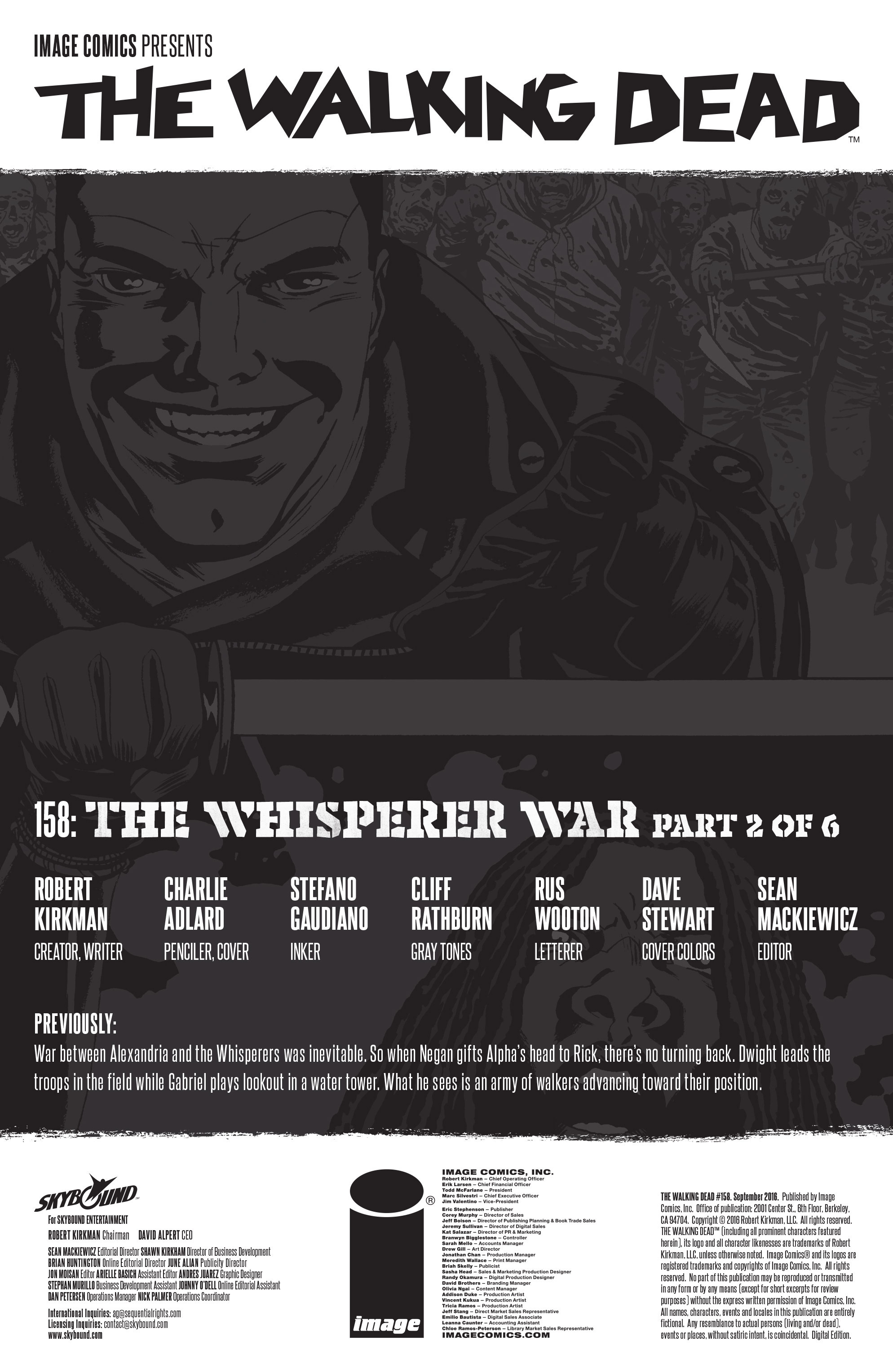 Read The Walking Dead (2003) Manga Online