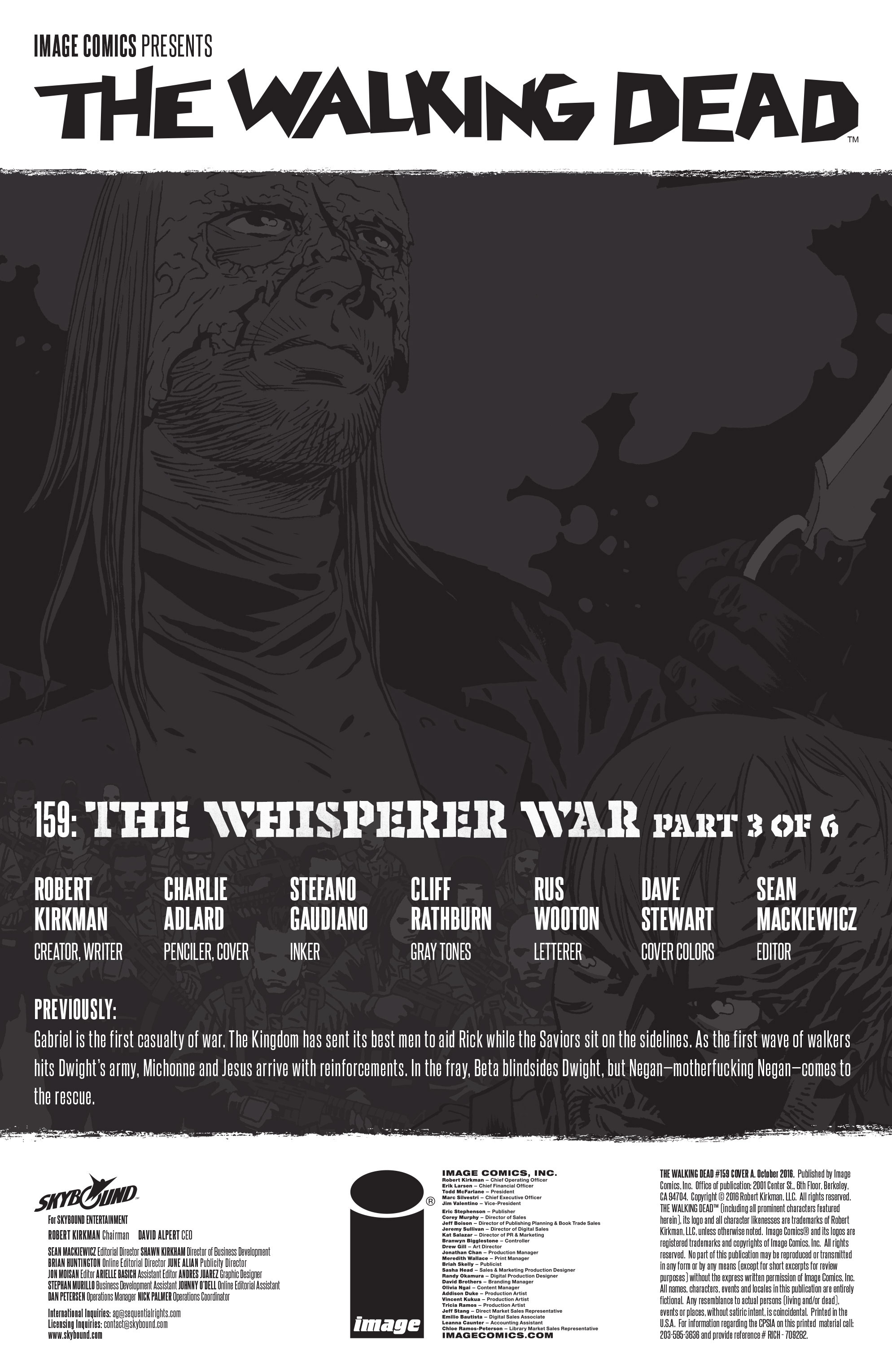 Read The Walking Dead (2003) Manga Online