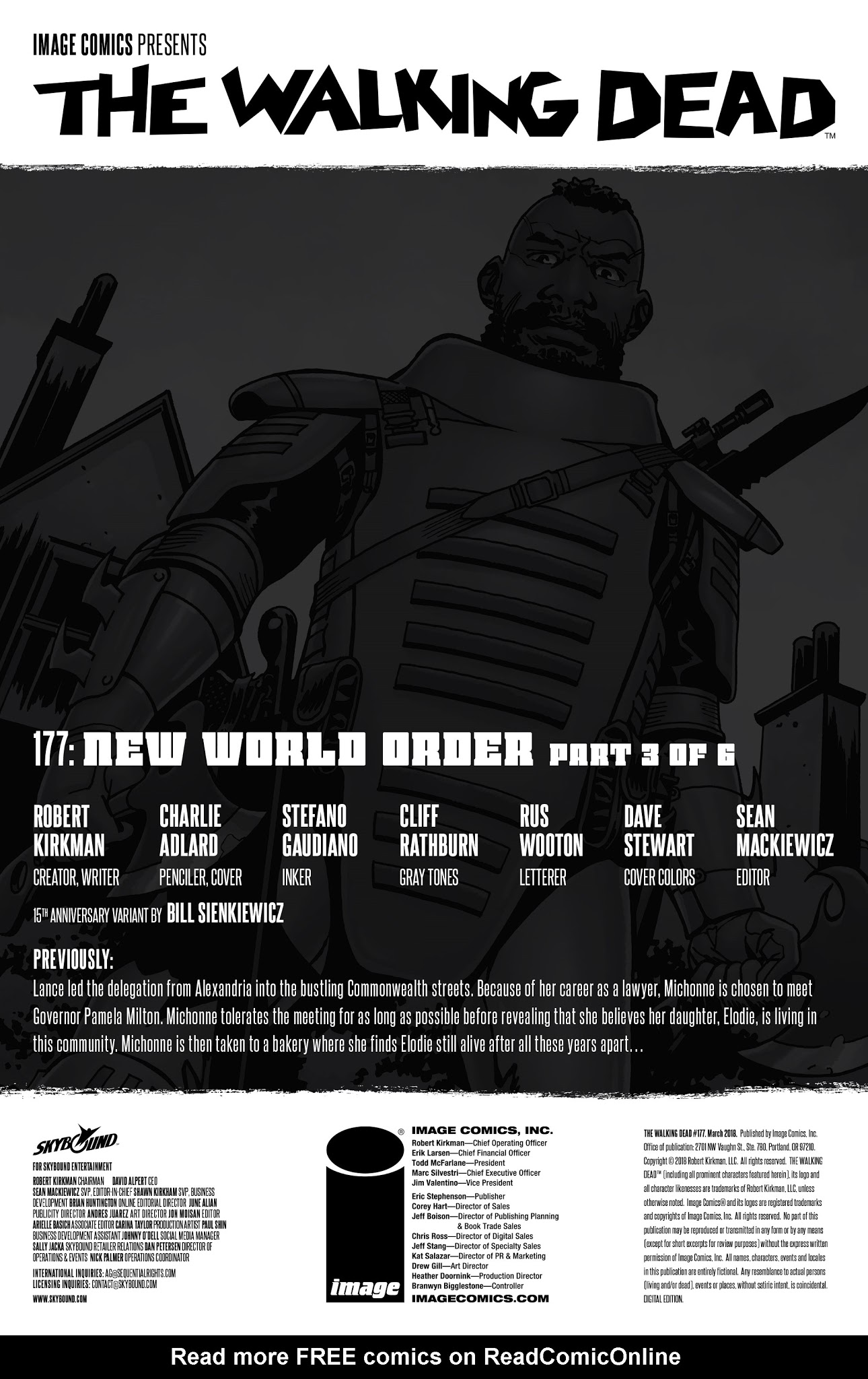 Read The Walking Dead (2003) Manga Online