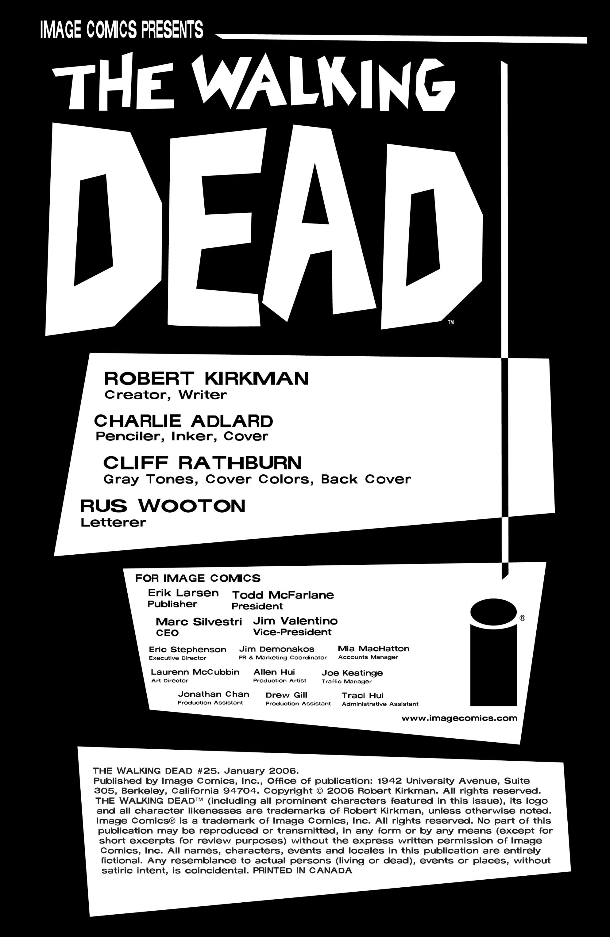 Read The Walking Dead (2003) Manga Online