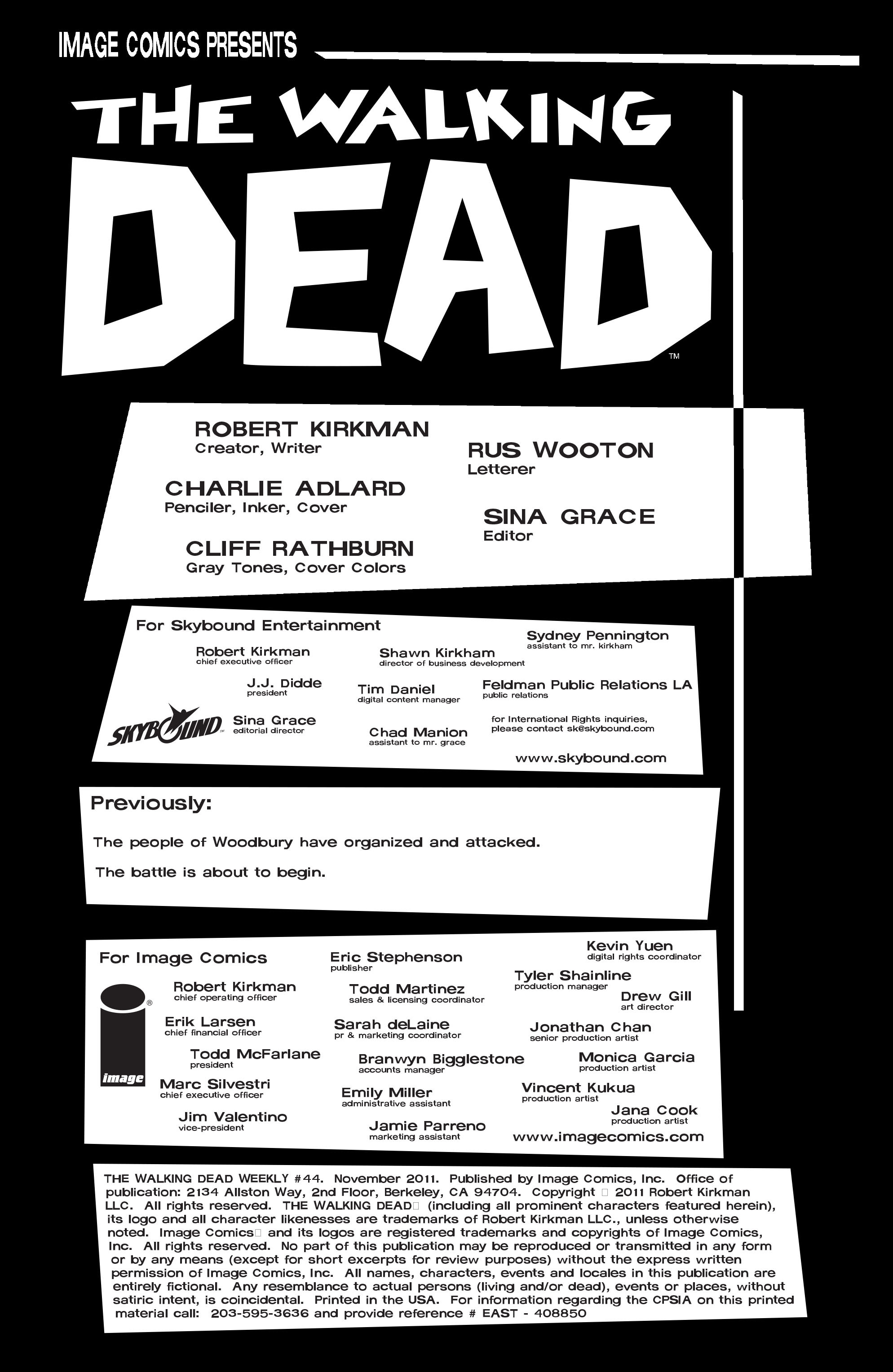 Read The Walking Dead (2003) Manga Online