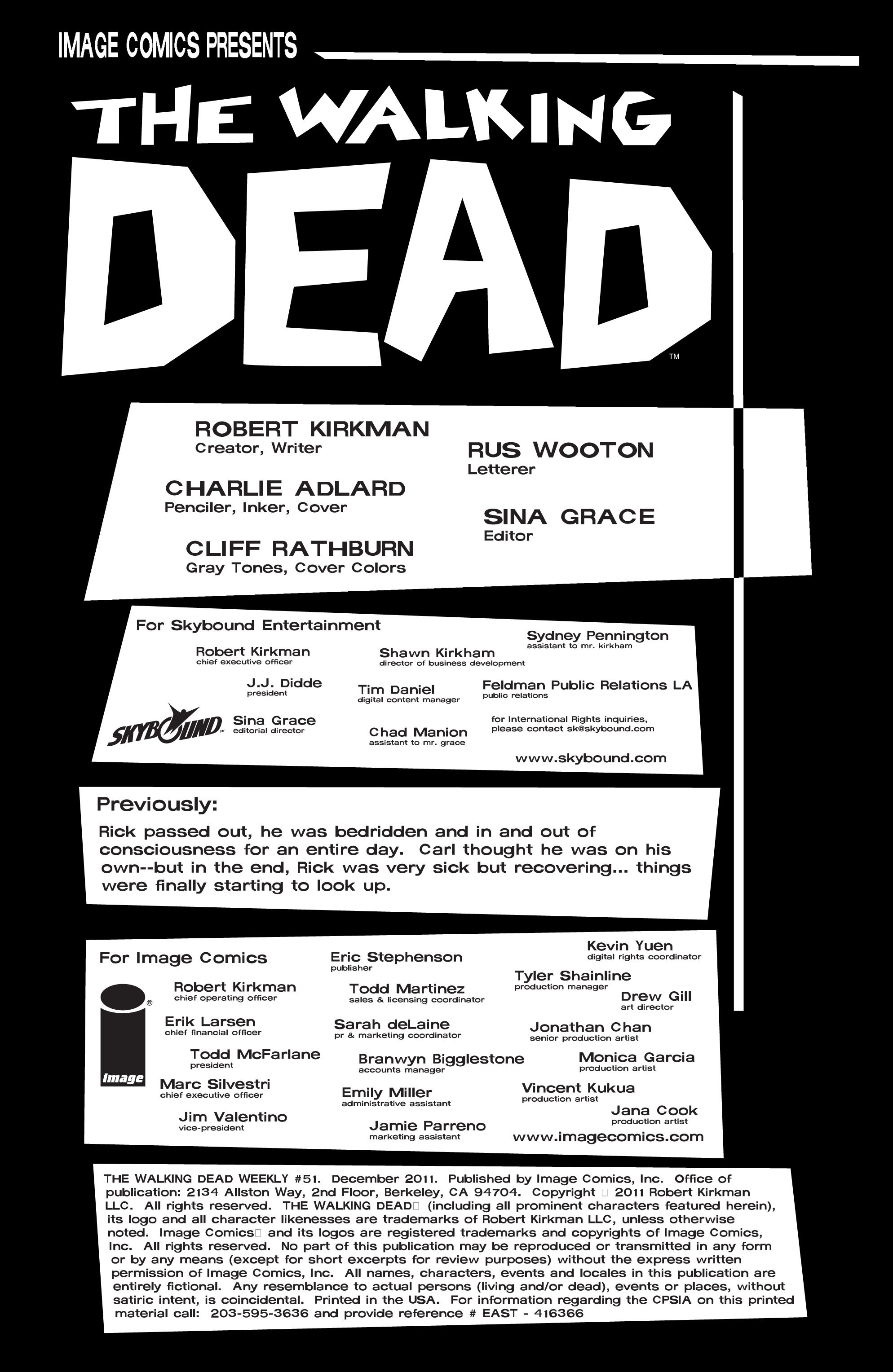 Read The Walking Dead (2003) Manga Online