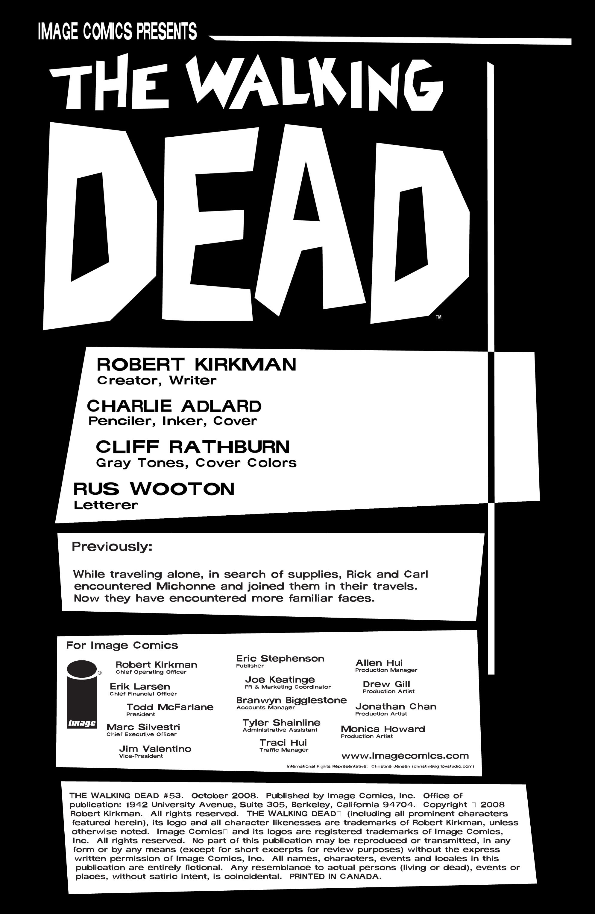 Read The Walking Dead (2003) Manga Online
