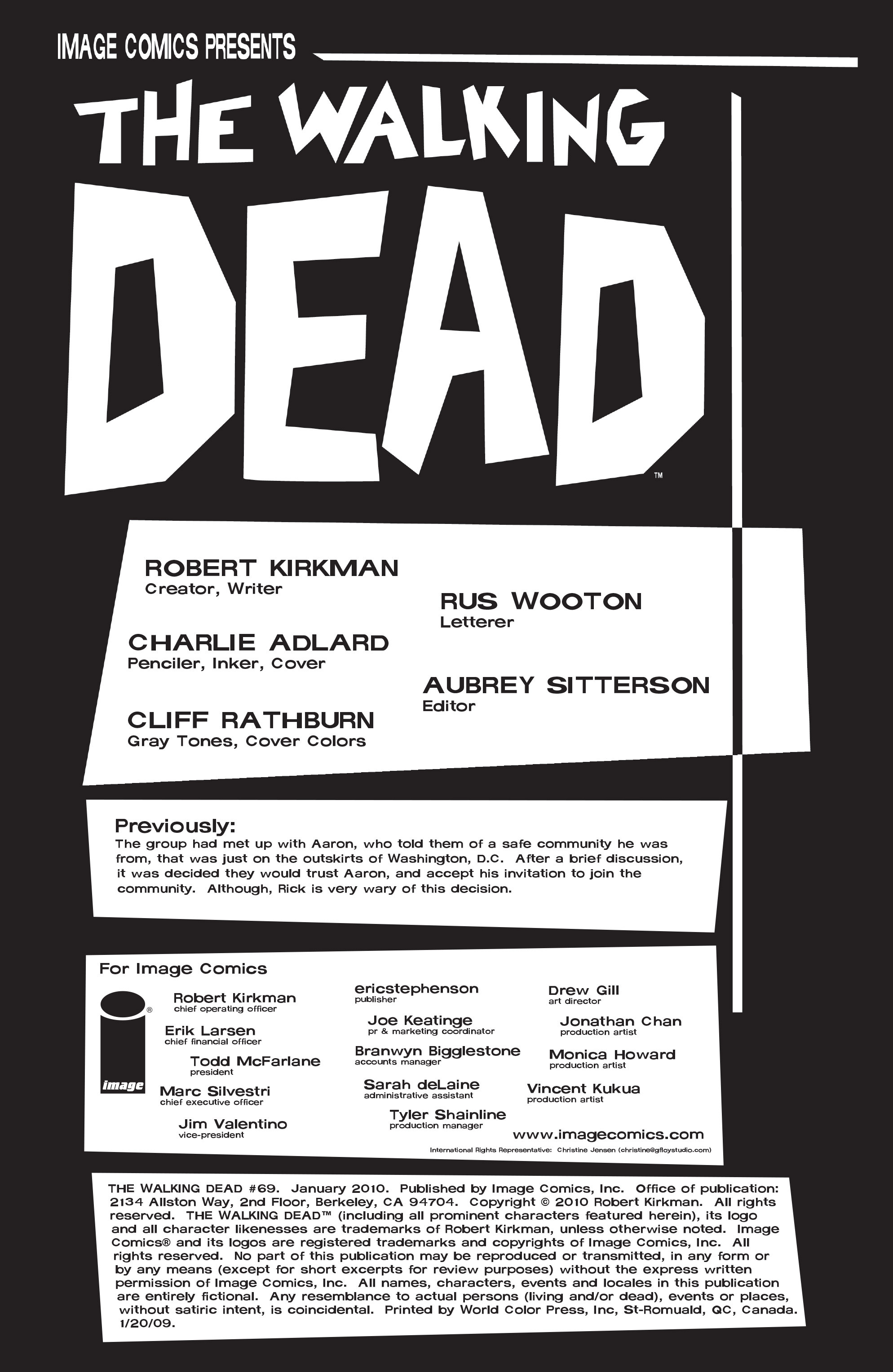 Read The Walking Dead (2003) Manga Online