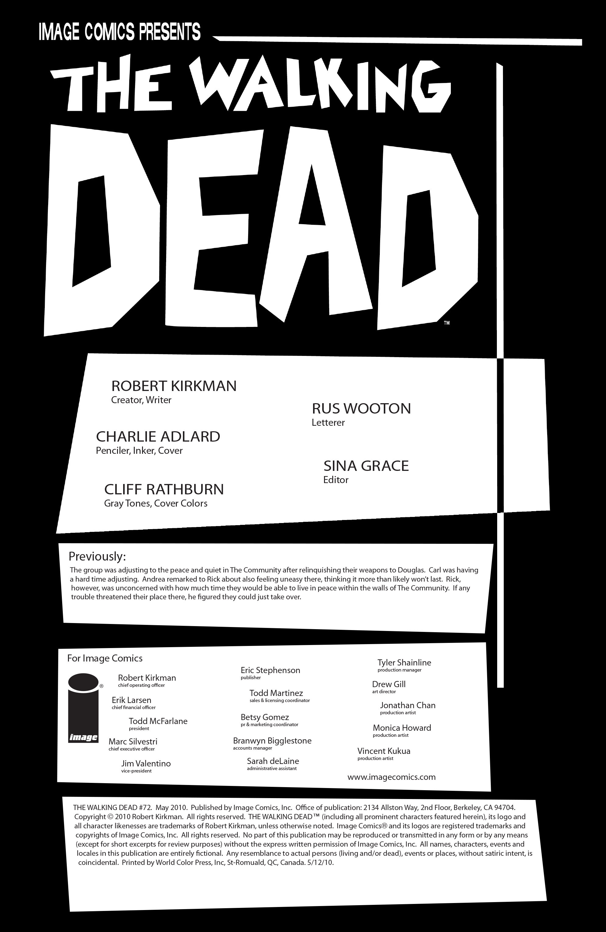 Read The Walking Dead (2003) Manga Online