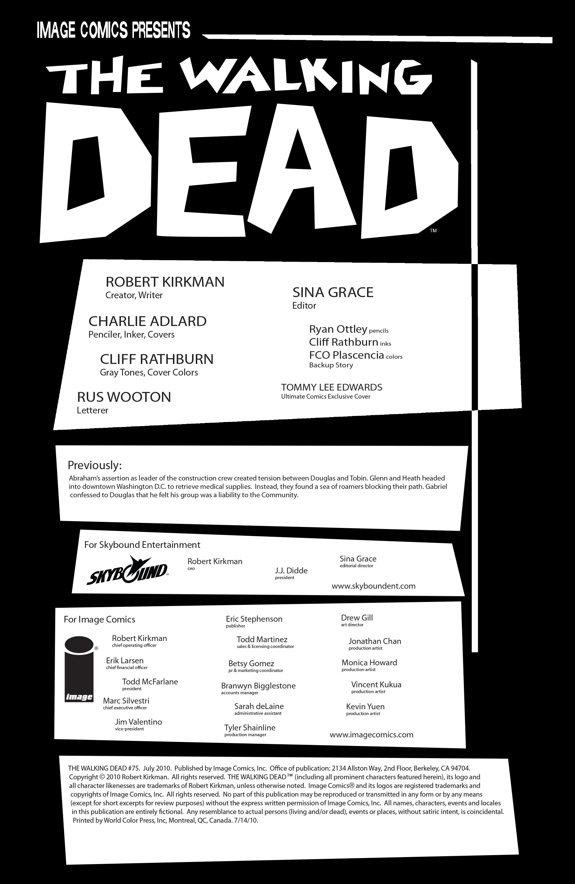 Read The Walking Dead (2003) Manga Online