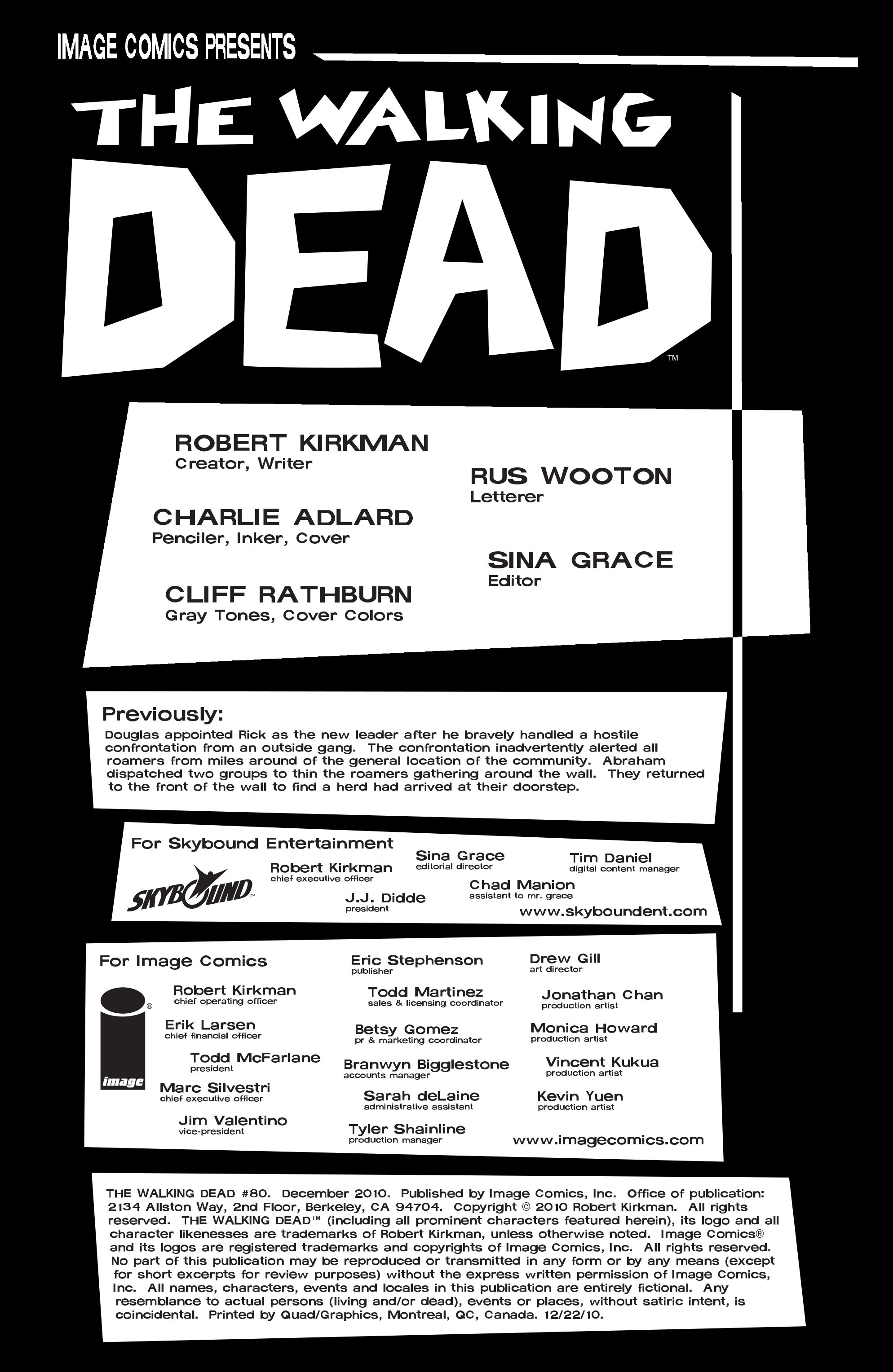 Read The Walking Dead (2003) Manga Online