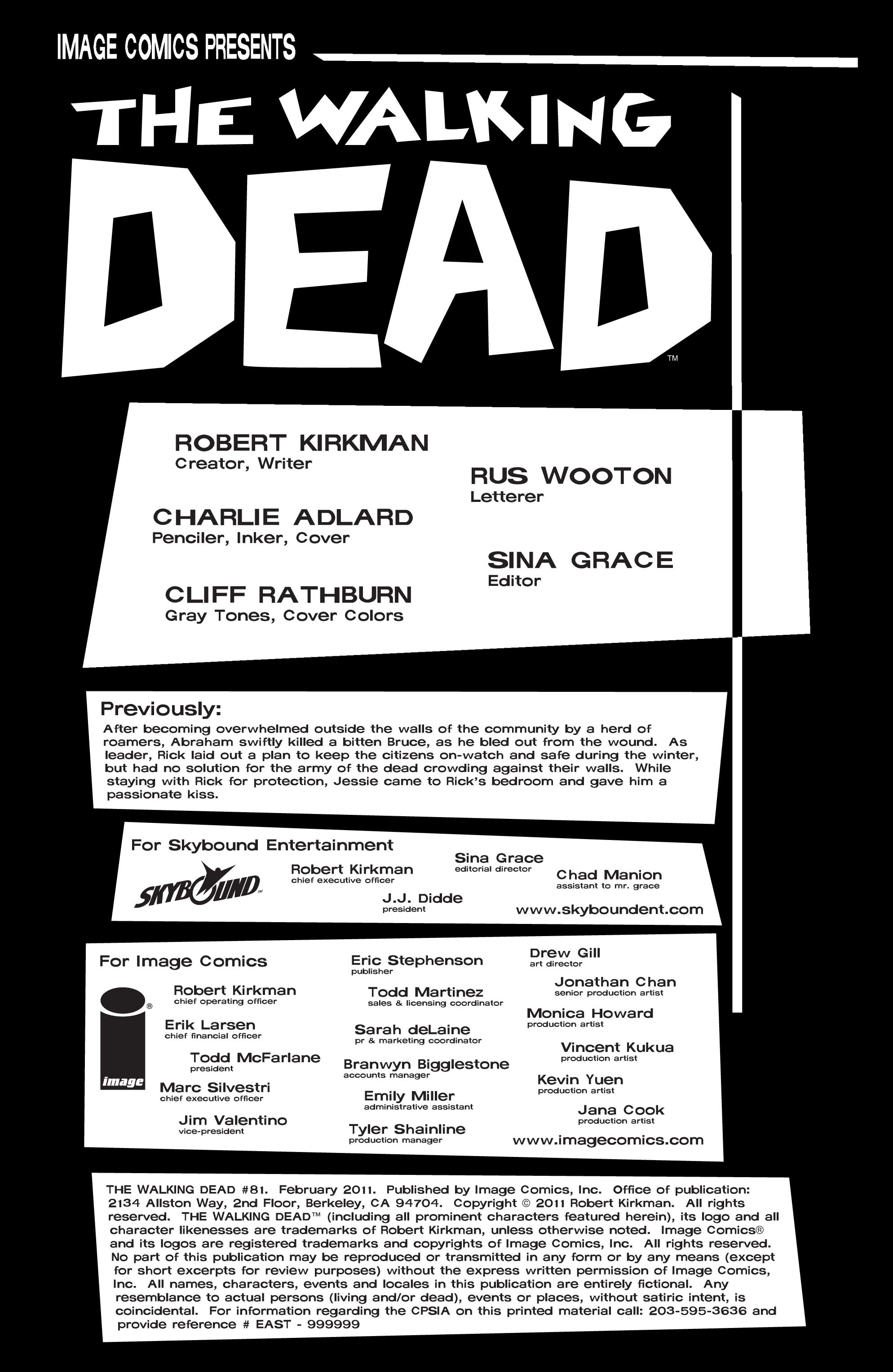 Read The Walking Dead (2003) Manga Online