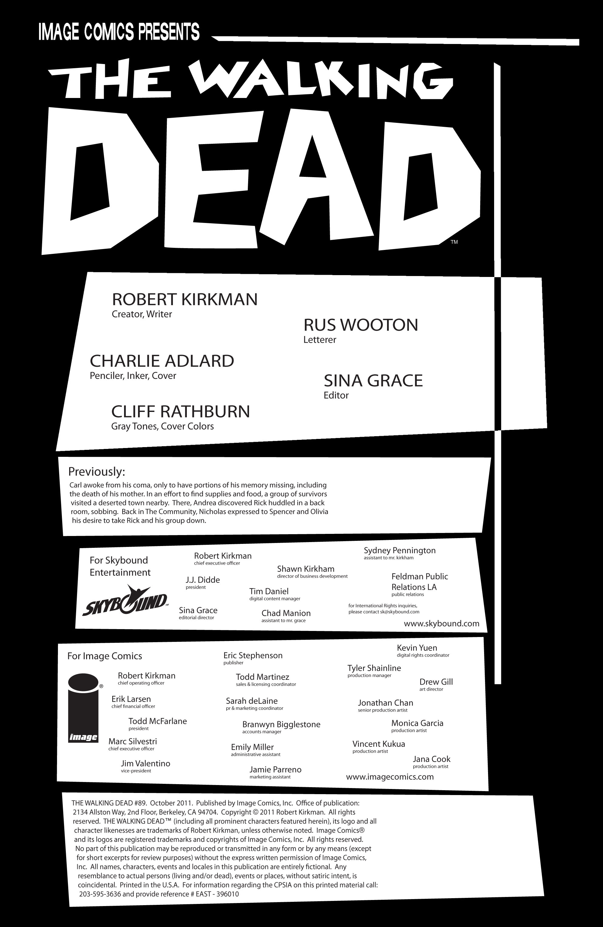 Read The Walking Dead (2003) Manga Online