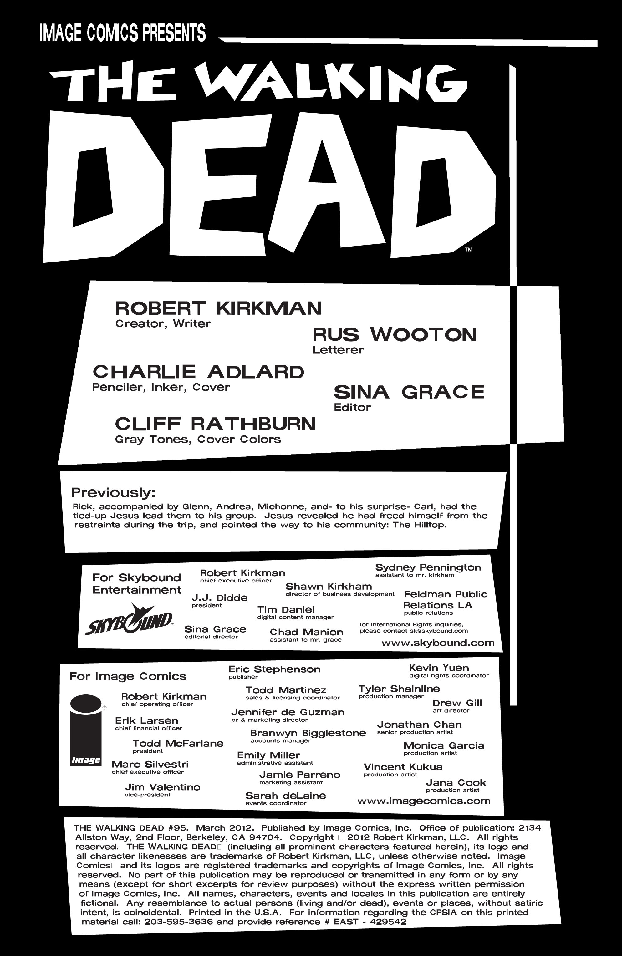 Read The Walking Dead (2003) Manga Online
