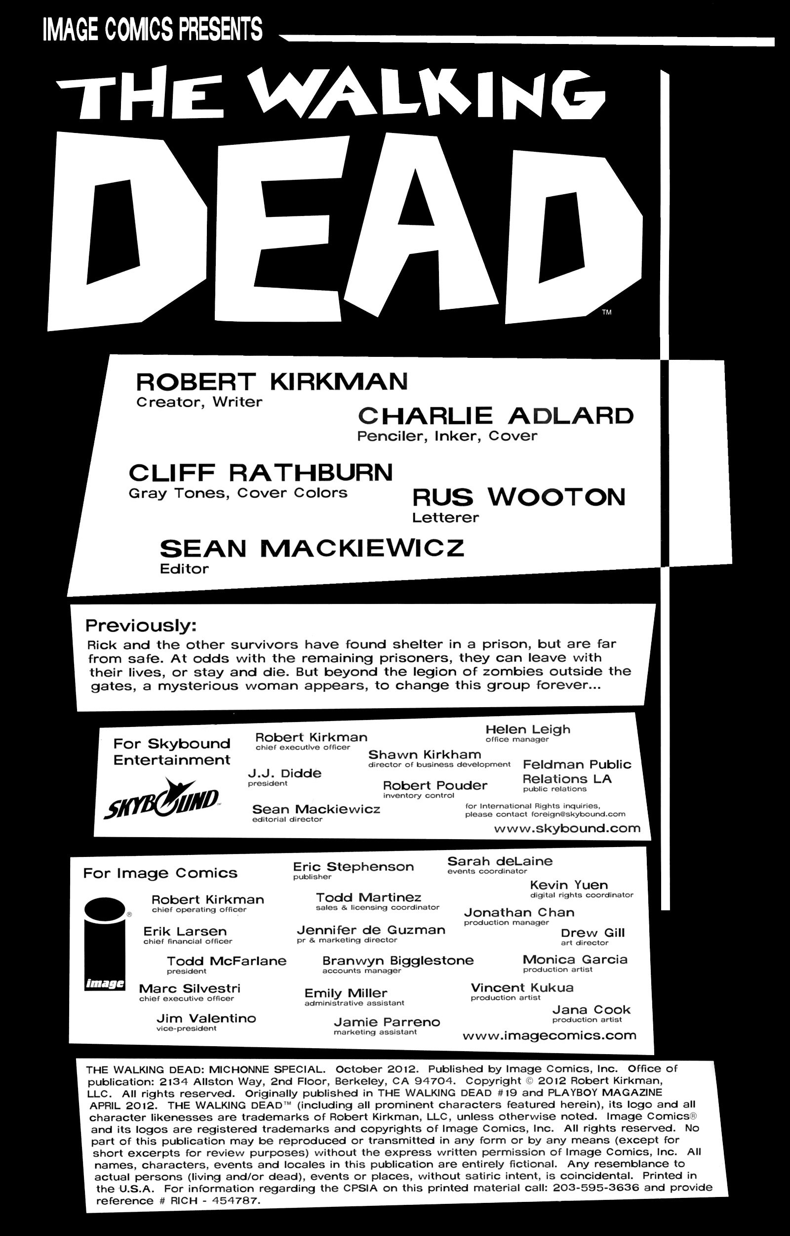 Read The Walking Dead (2003) Manga Online