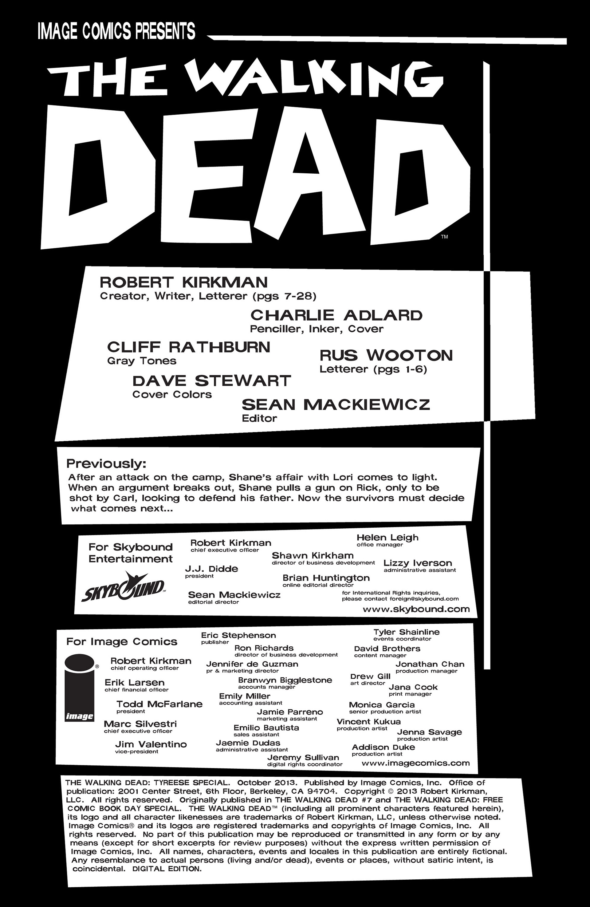 Read The Walking Dead (2003) Manga Online