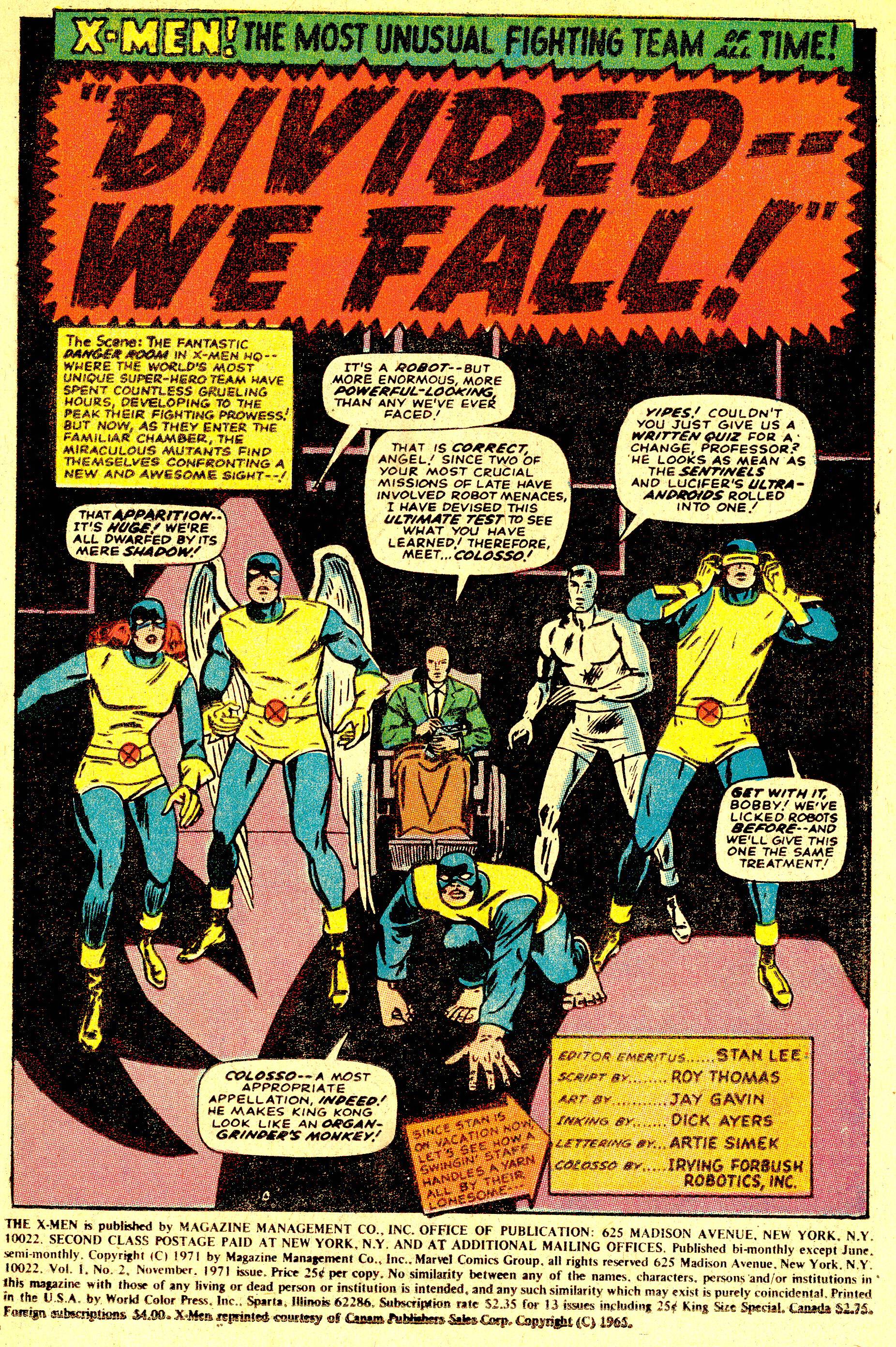 Read Uncanny X-Men (1963) Manga Online