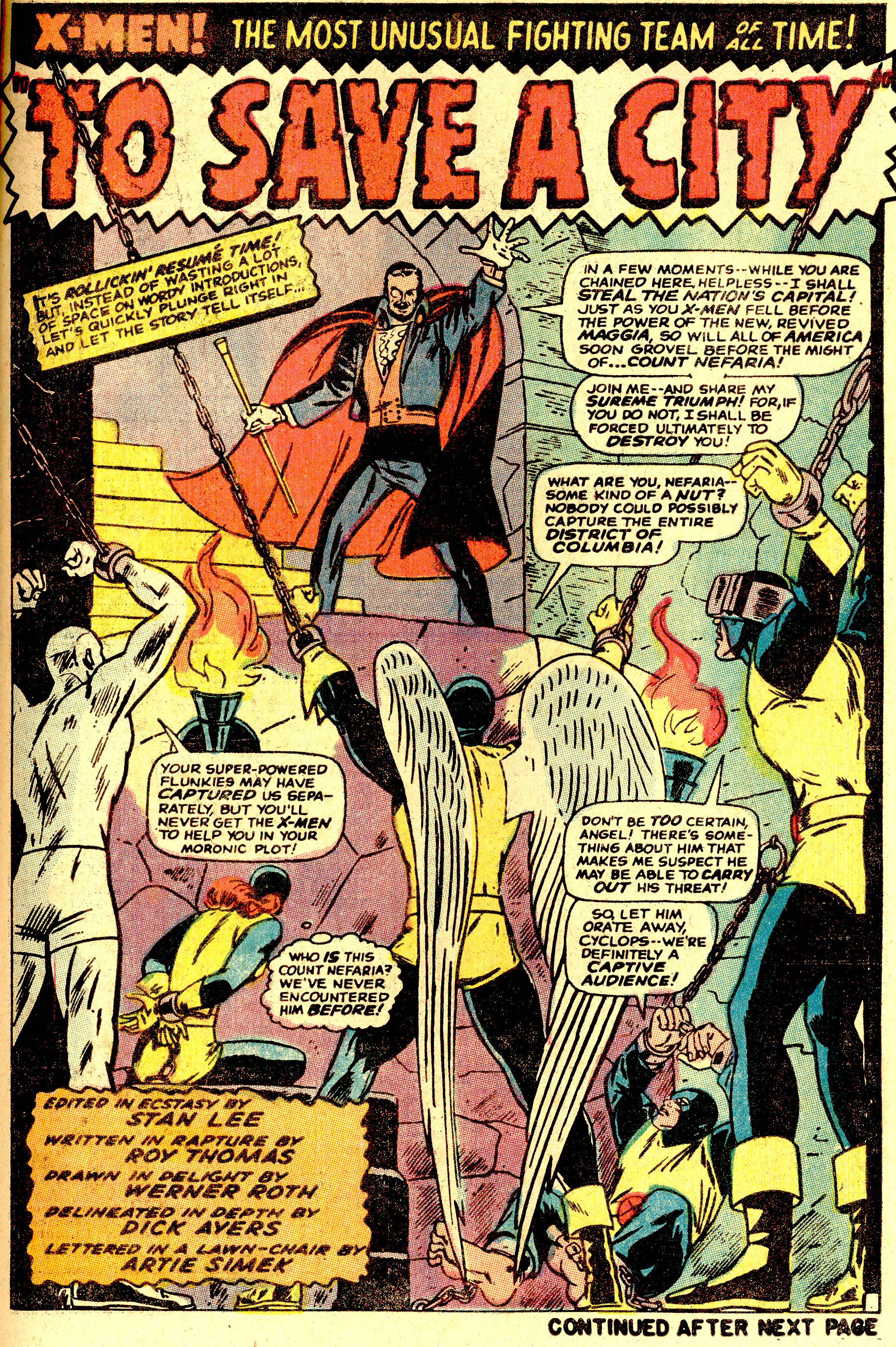 Read Uncanny X-Men (1963) Manga Online