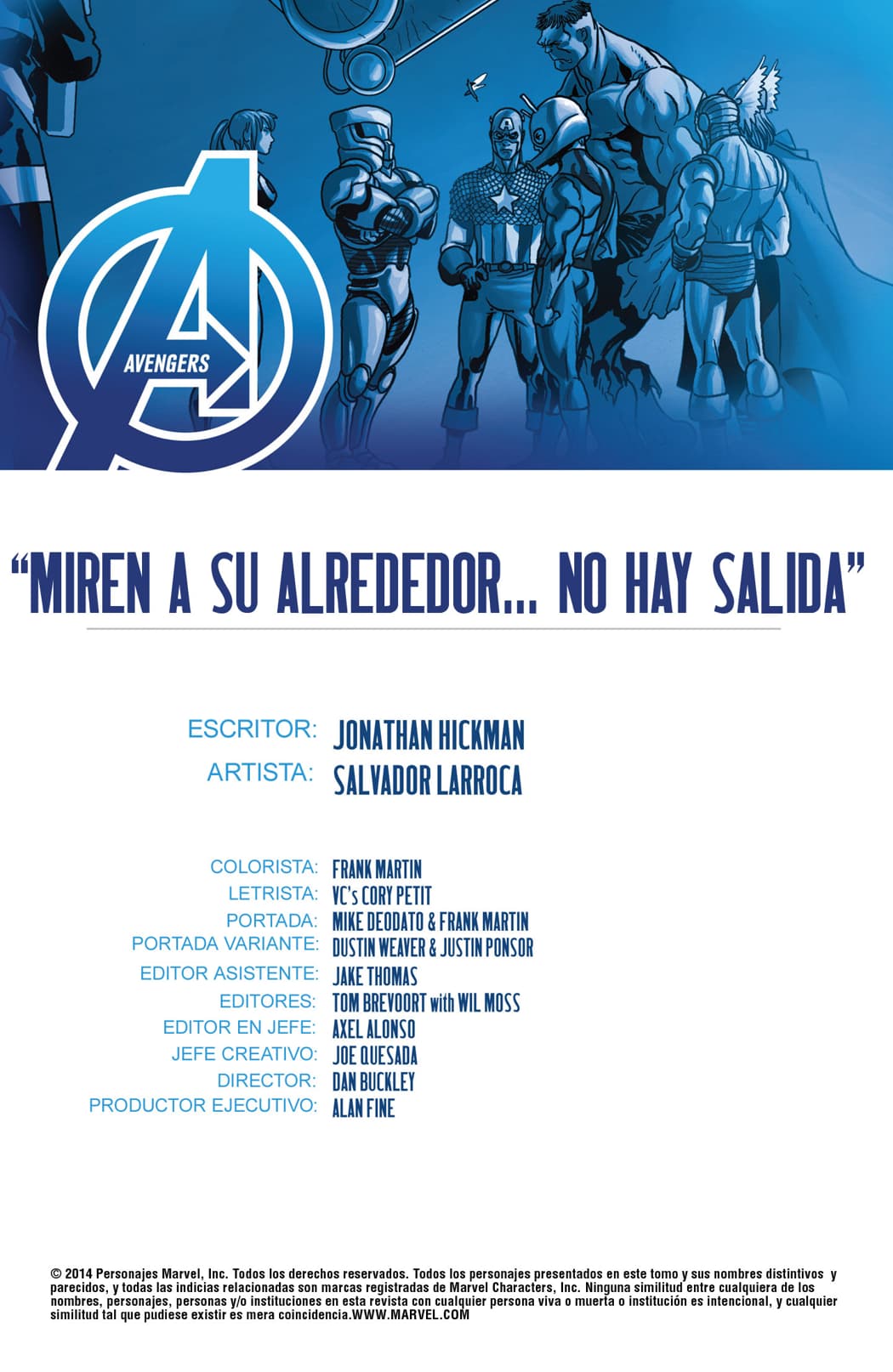 Read Avengers (2012) Manga Online