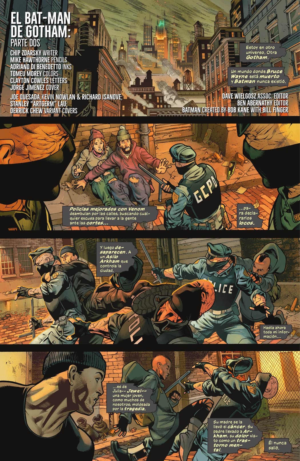 Read Batman (2016) Manga Online
