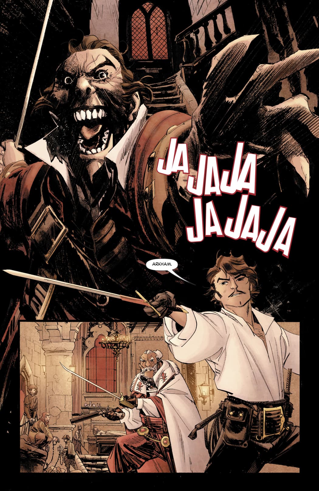 Read Batman_ Curse of the White Knight (2019) Manga Online