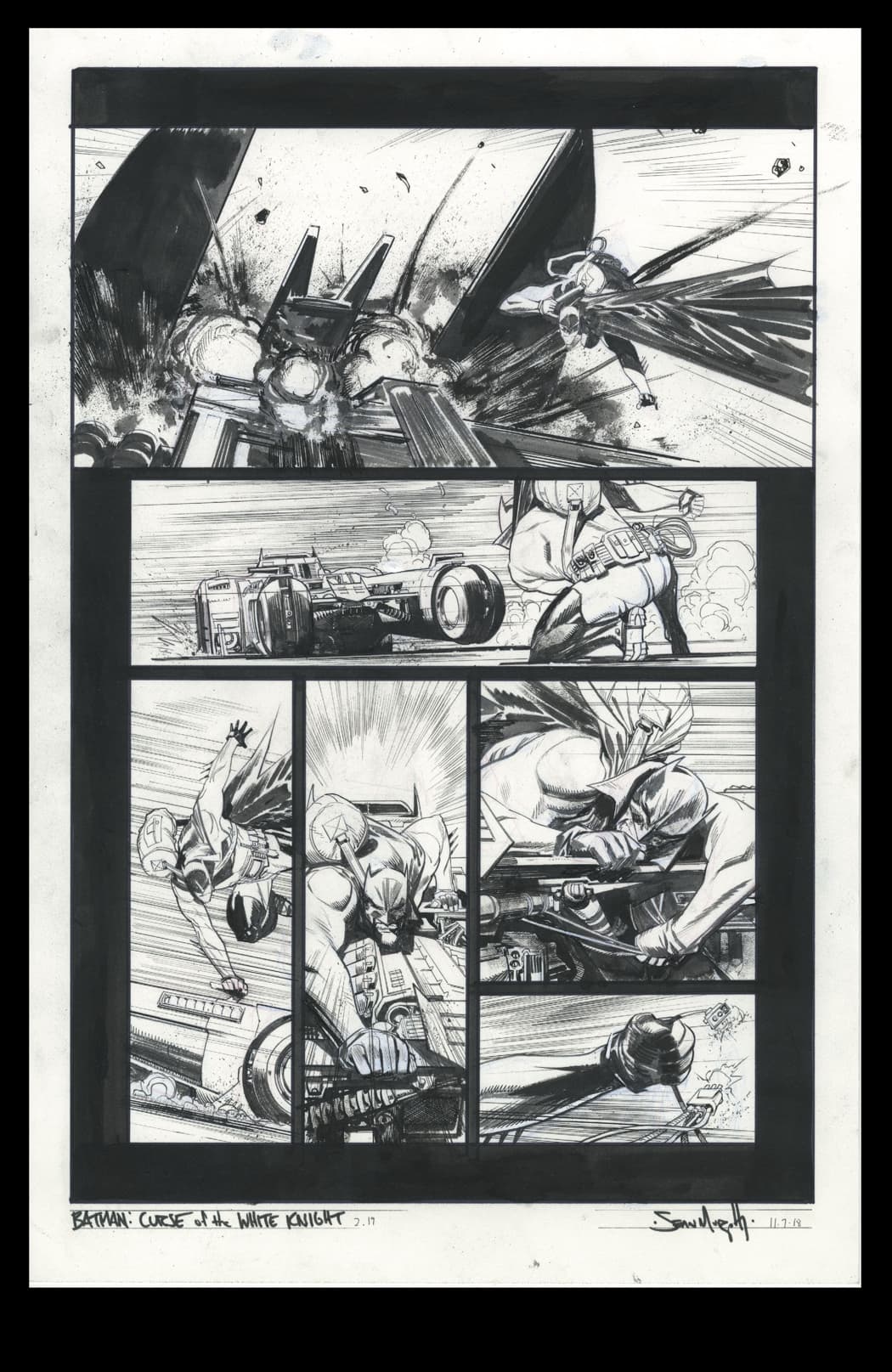 Read Batman_ Curse of the White Knight (2019) Manga Online