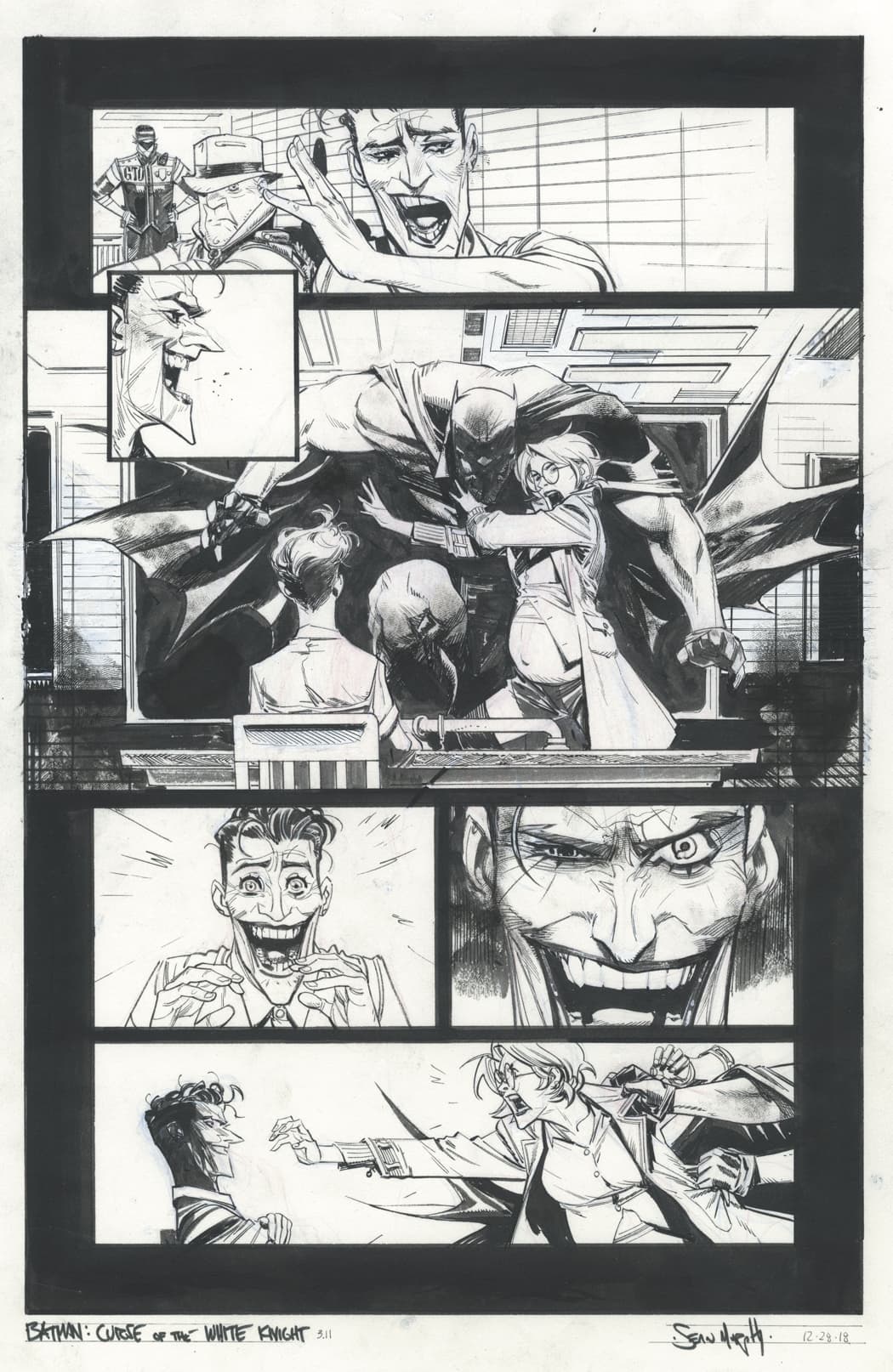Read Batman_ Curse of the White Knight (2019) Manga Online