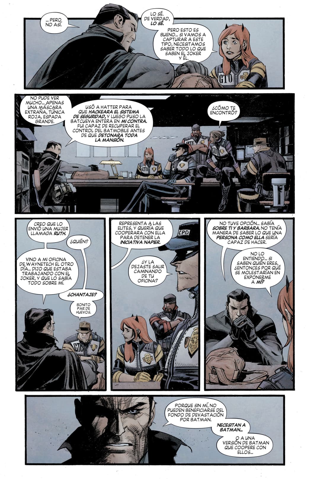 Read Batman_ Curse of the White Knight (2019) Manga Online