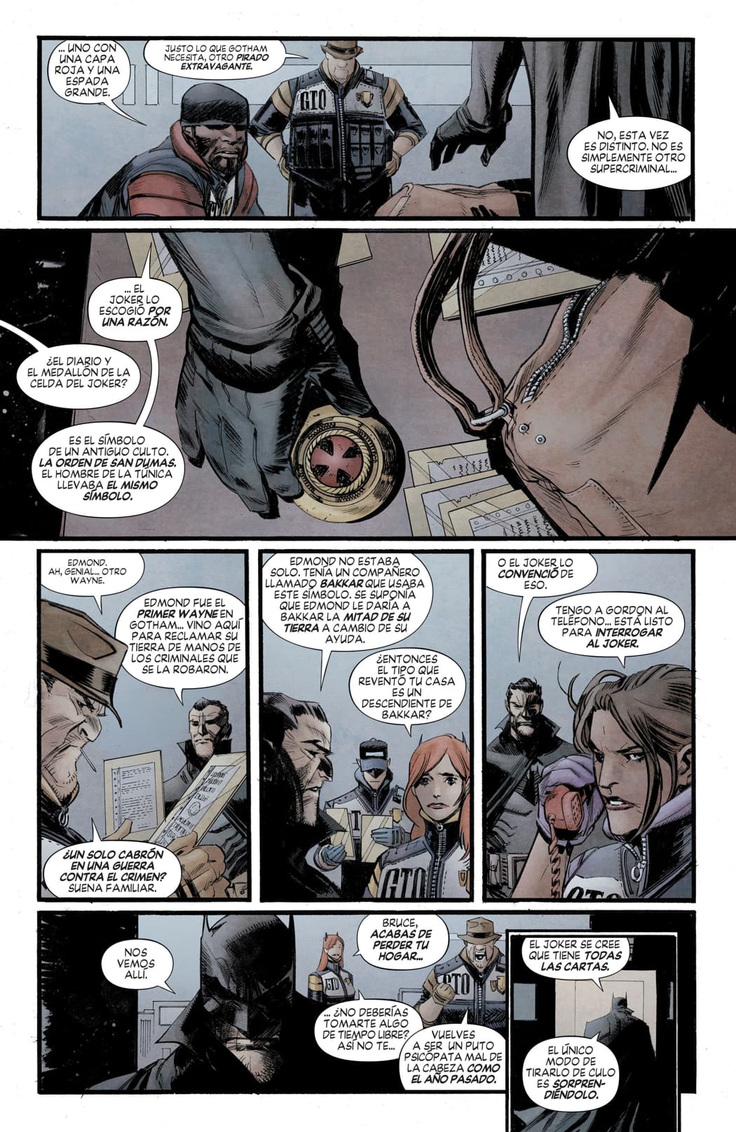 Read Batman_ Curse of the White Knight (2019) Manga Online