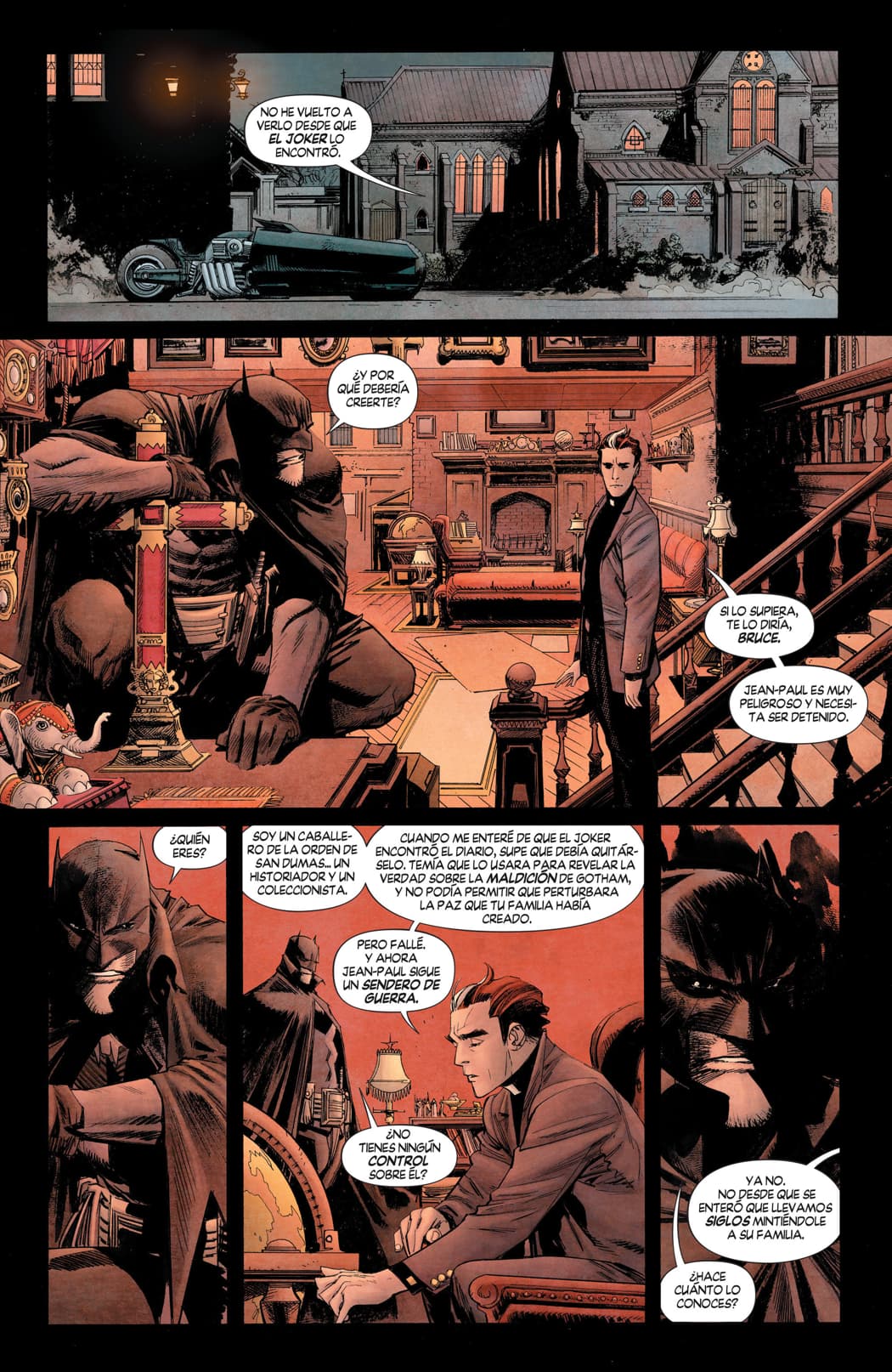 Read Batman_ Curse of the White Knight (2019) Manga Online