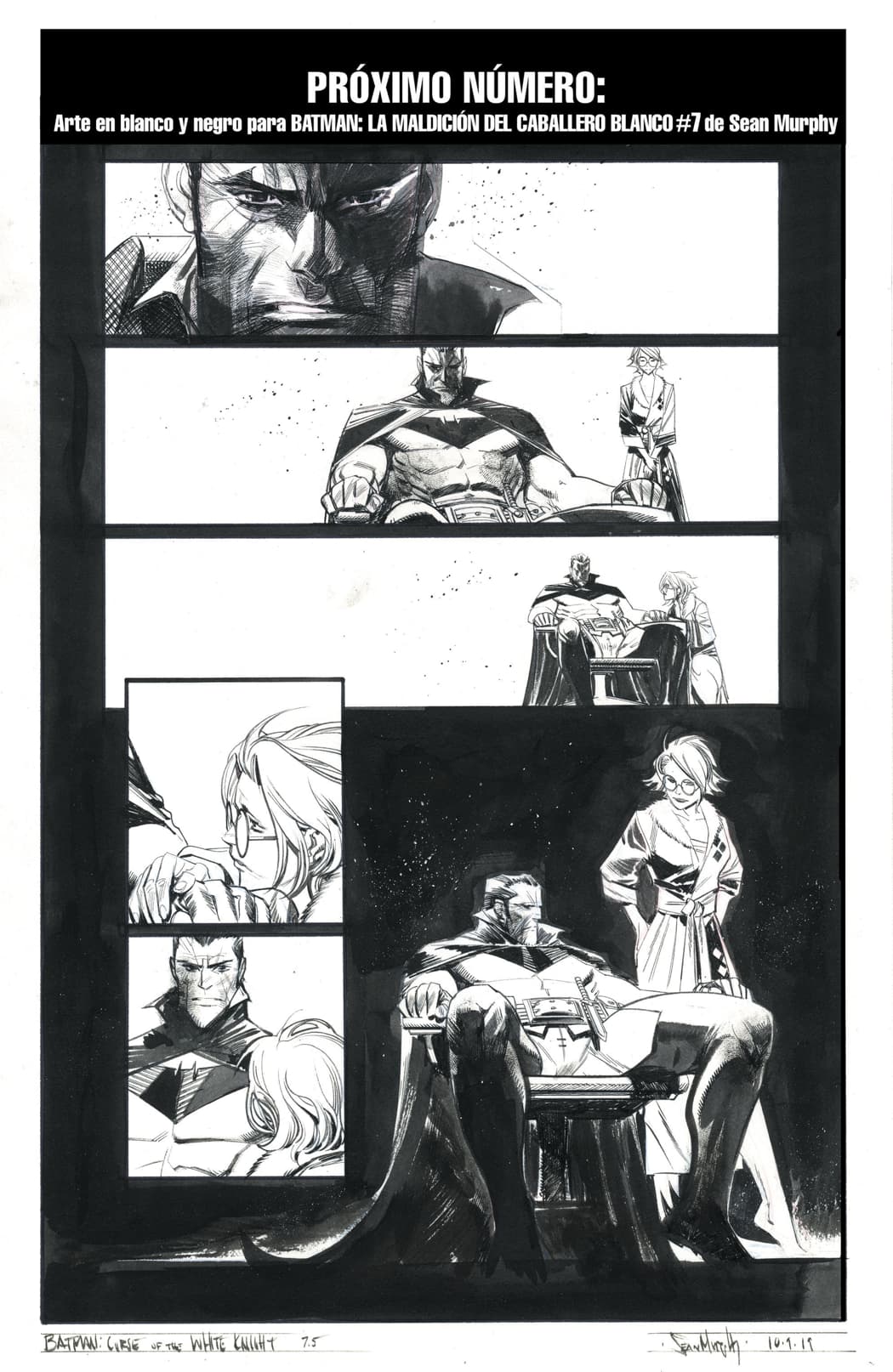 Read Batman_ Curse of the White Knight (2019) Manga Online