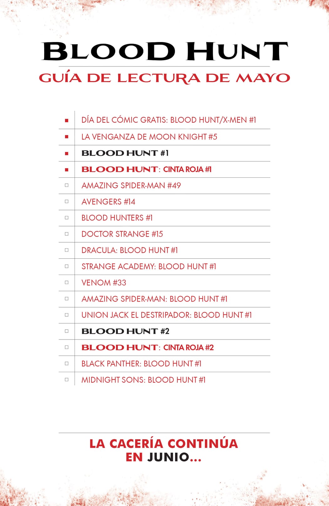 Read Blood Hunt (2024) Manga Online