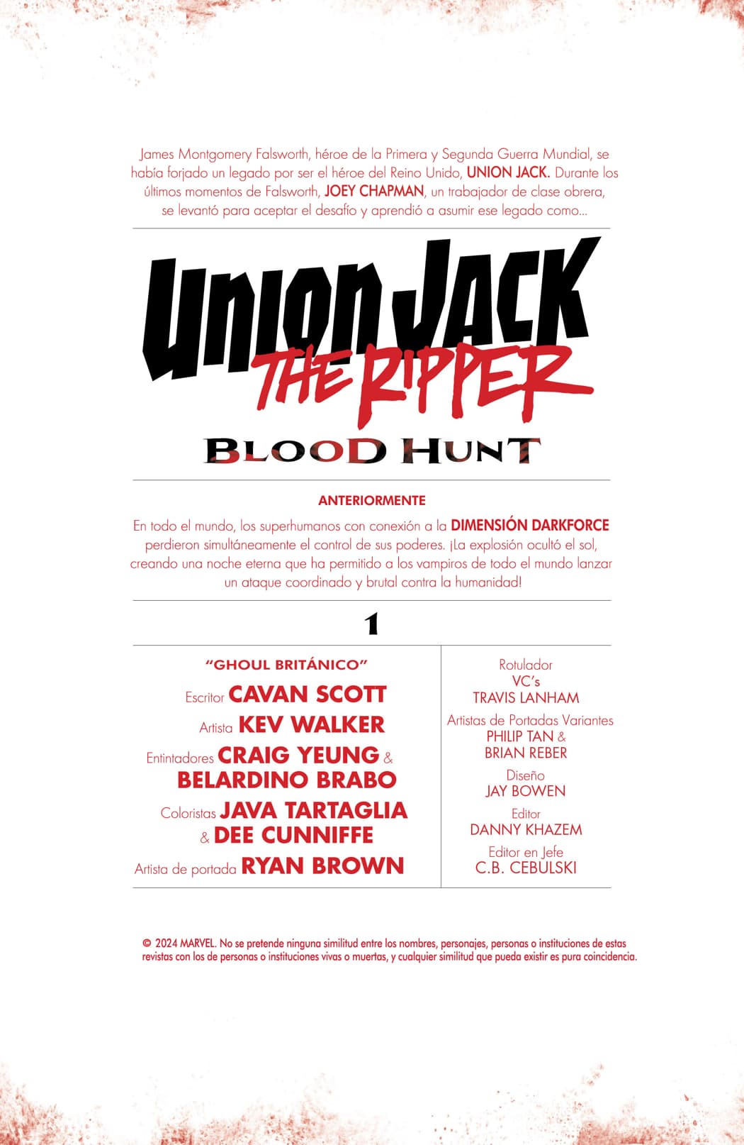 Read Blood Hunt (2024) Manga Online