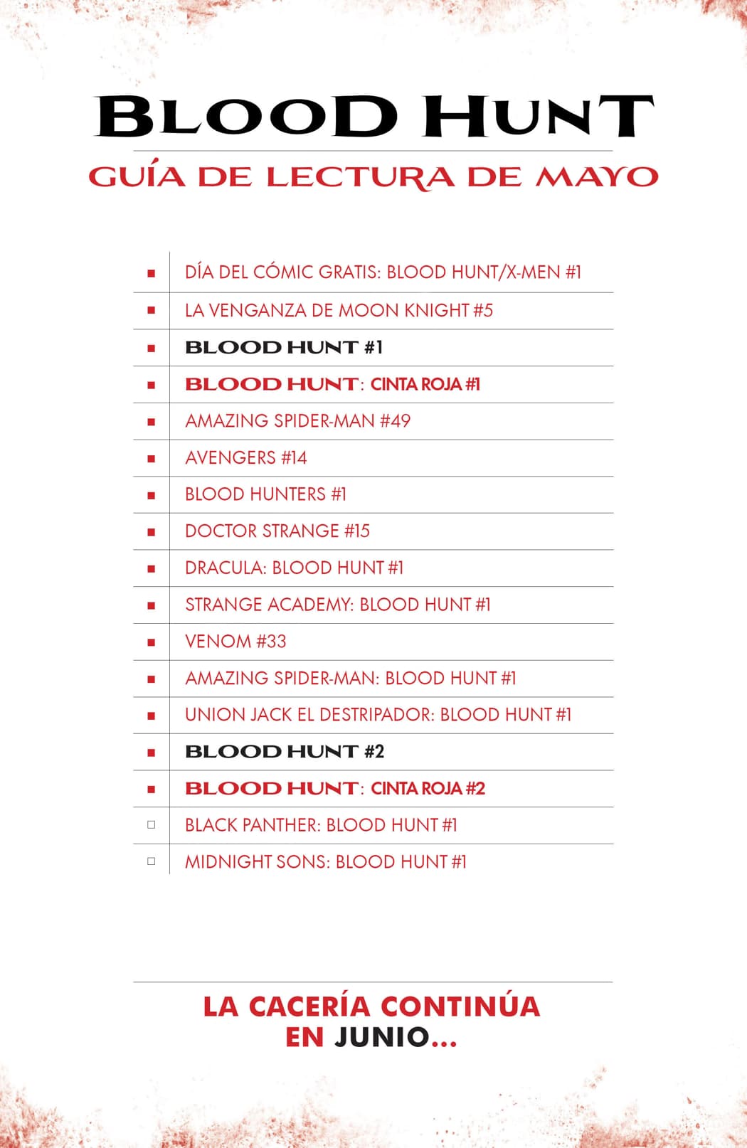 Read Blood Hunt (2024) Manga Online