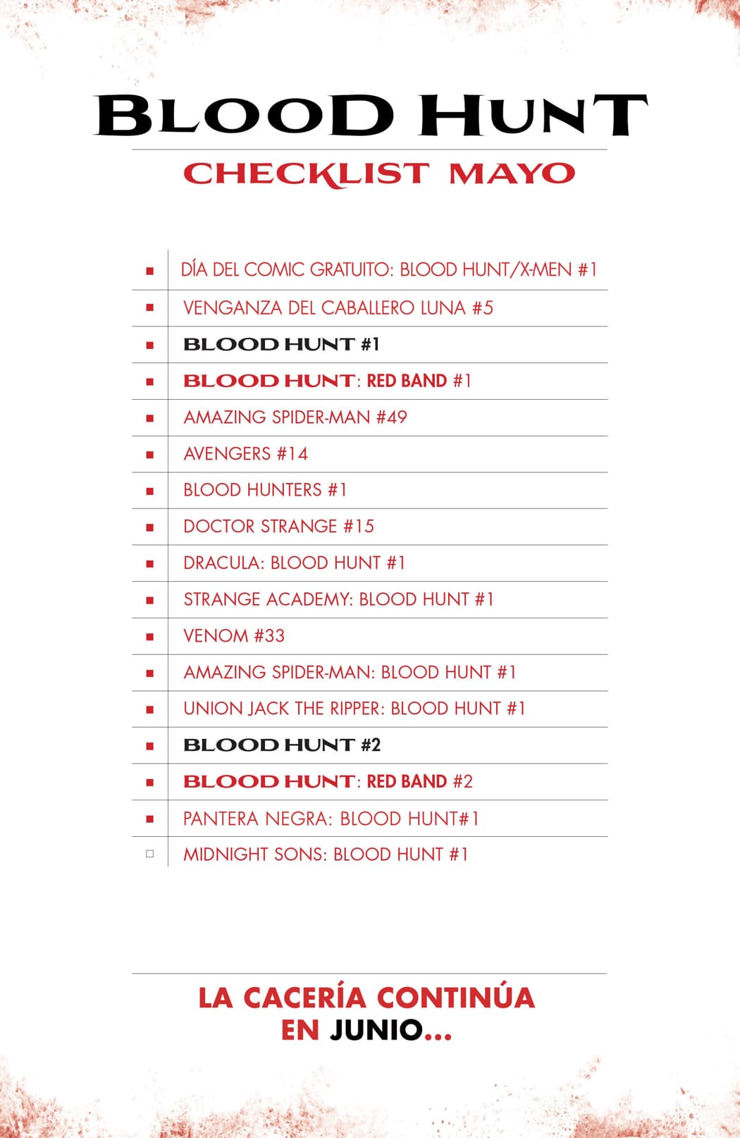 Read Blood Hunt (2024) Manga Online