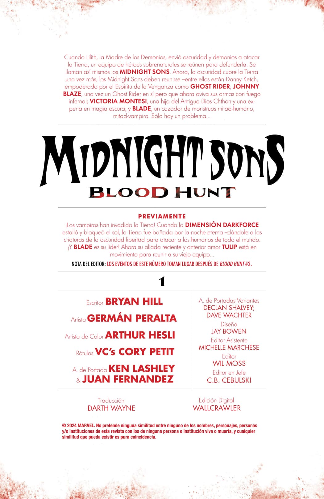 Read Blood Hunt (2024) Manga Online