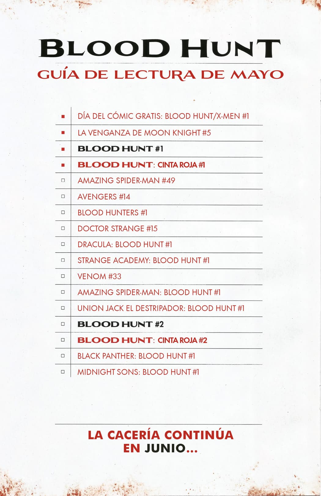 Read Blood Hunt (2024) Manga Online